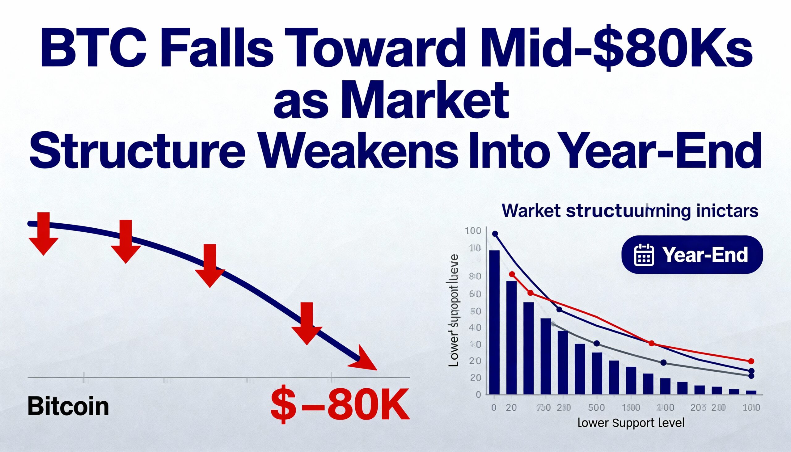 Freepik Btc Falls Toward Mid80ks As Market Structure Weake 12343