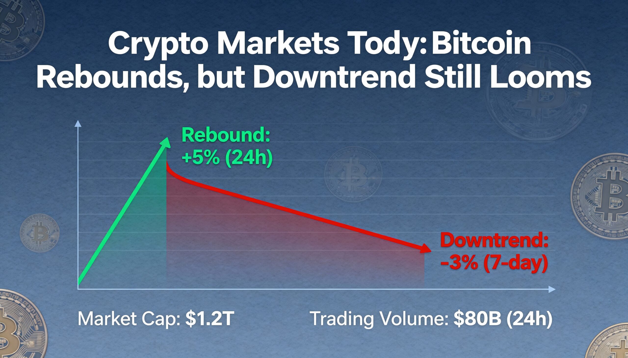 Freepik Crypto Markets Today Bitcoin Rebounds But Downtren 54098