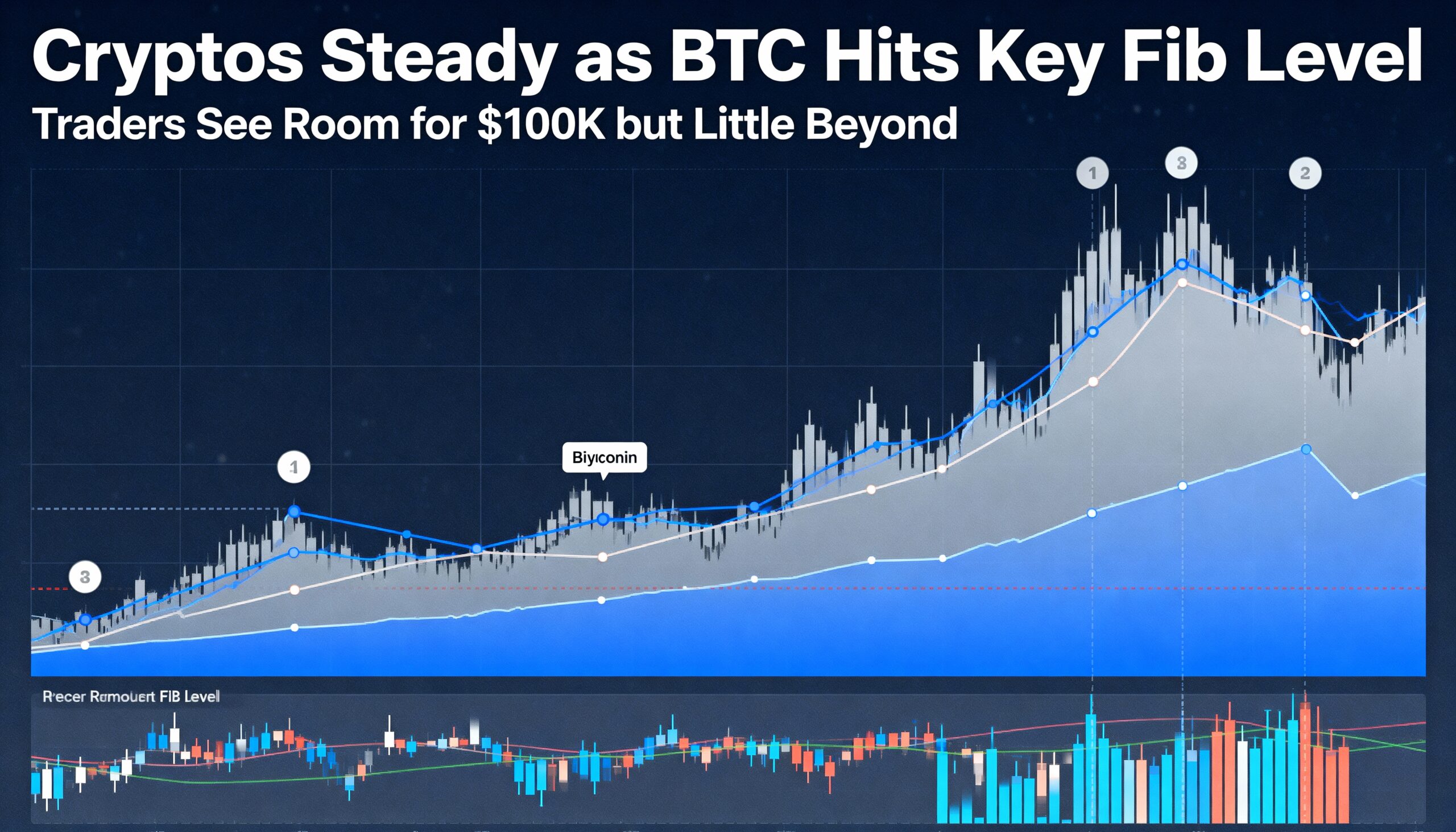 Freepik Cryptos Steady As Btc Hits Key Fib Level Traders S 54078
