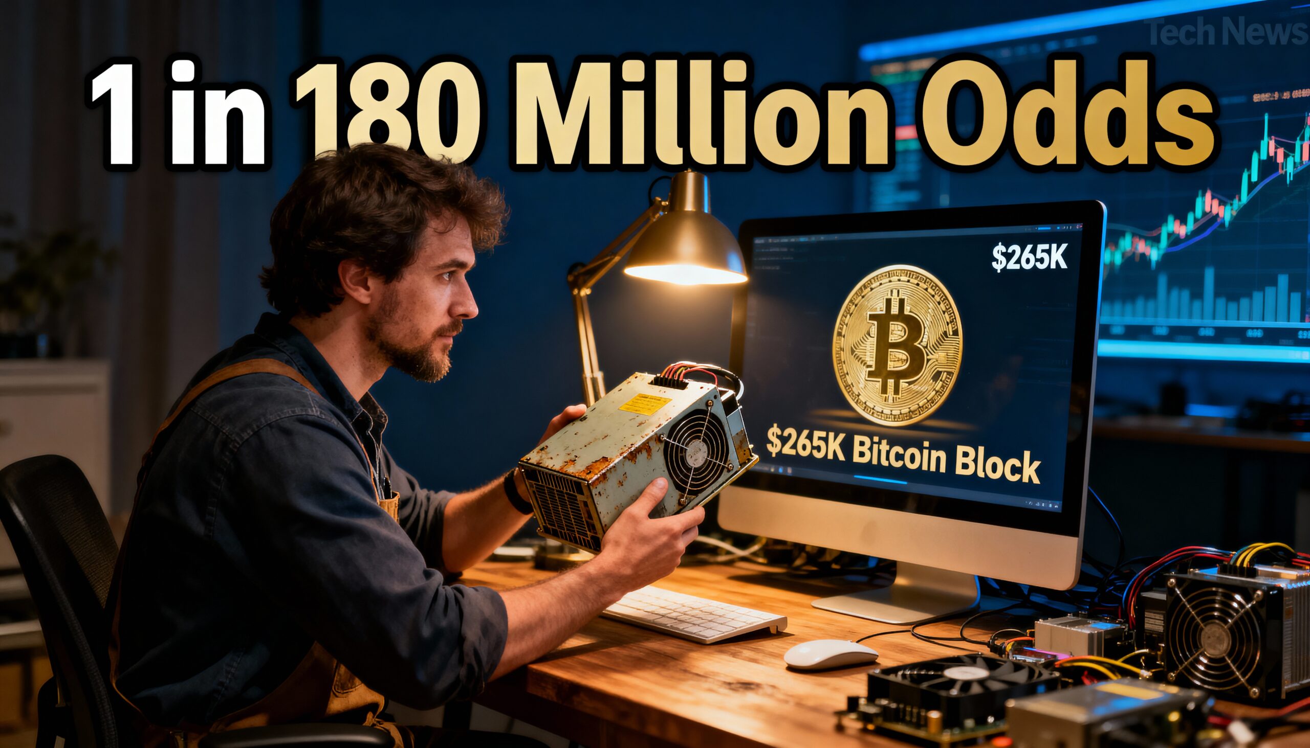 Freepik Hobbyist Miner Beats 1 In 180 Million Odds To Win 52226