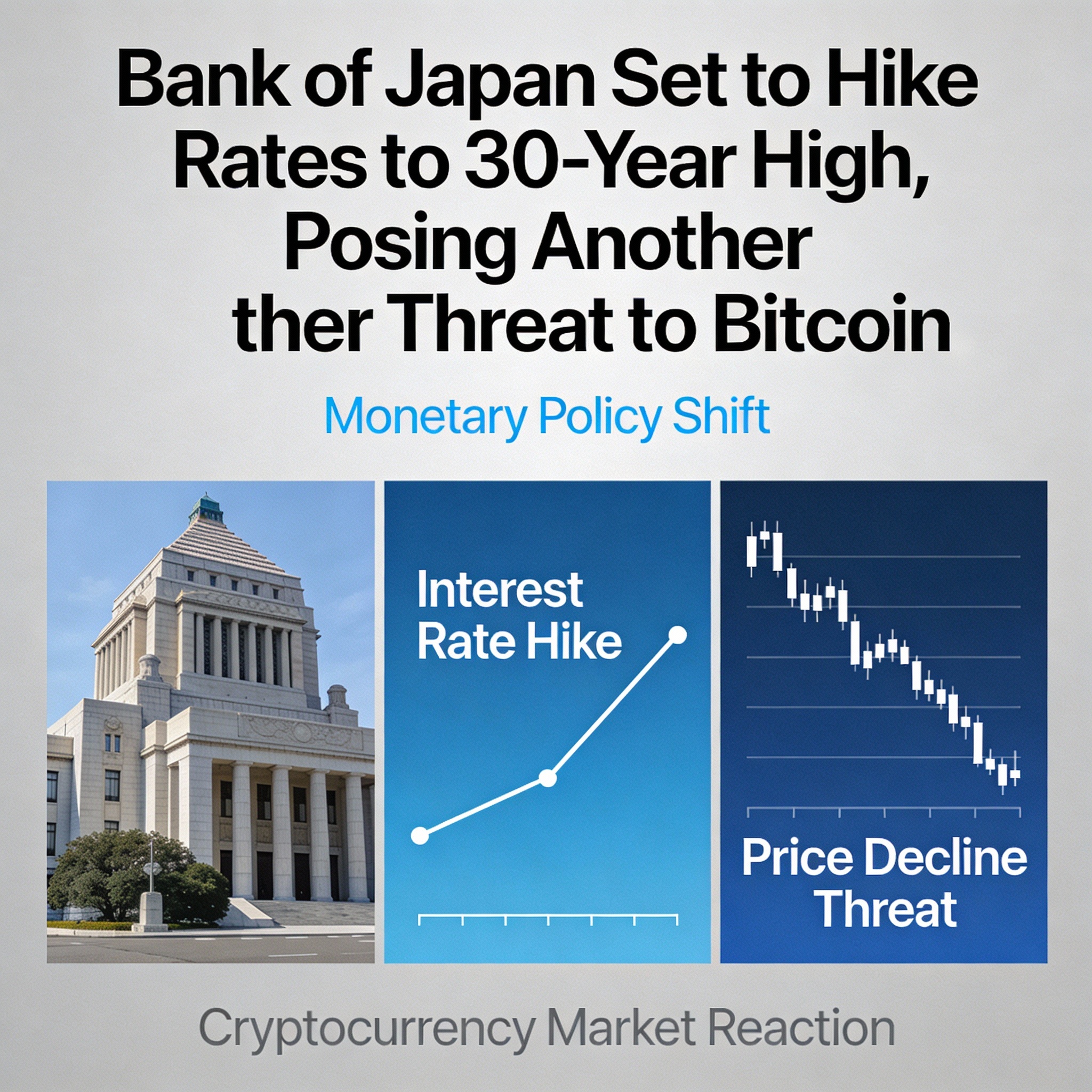Japan Rate Hike to Three-Decade High Could Weigh Further on Bitcoin