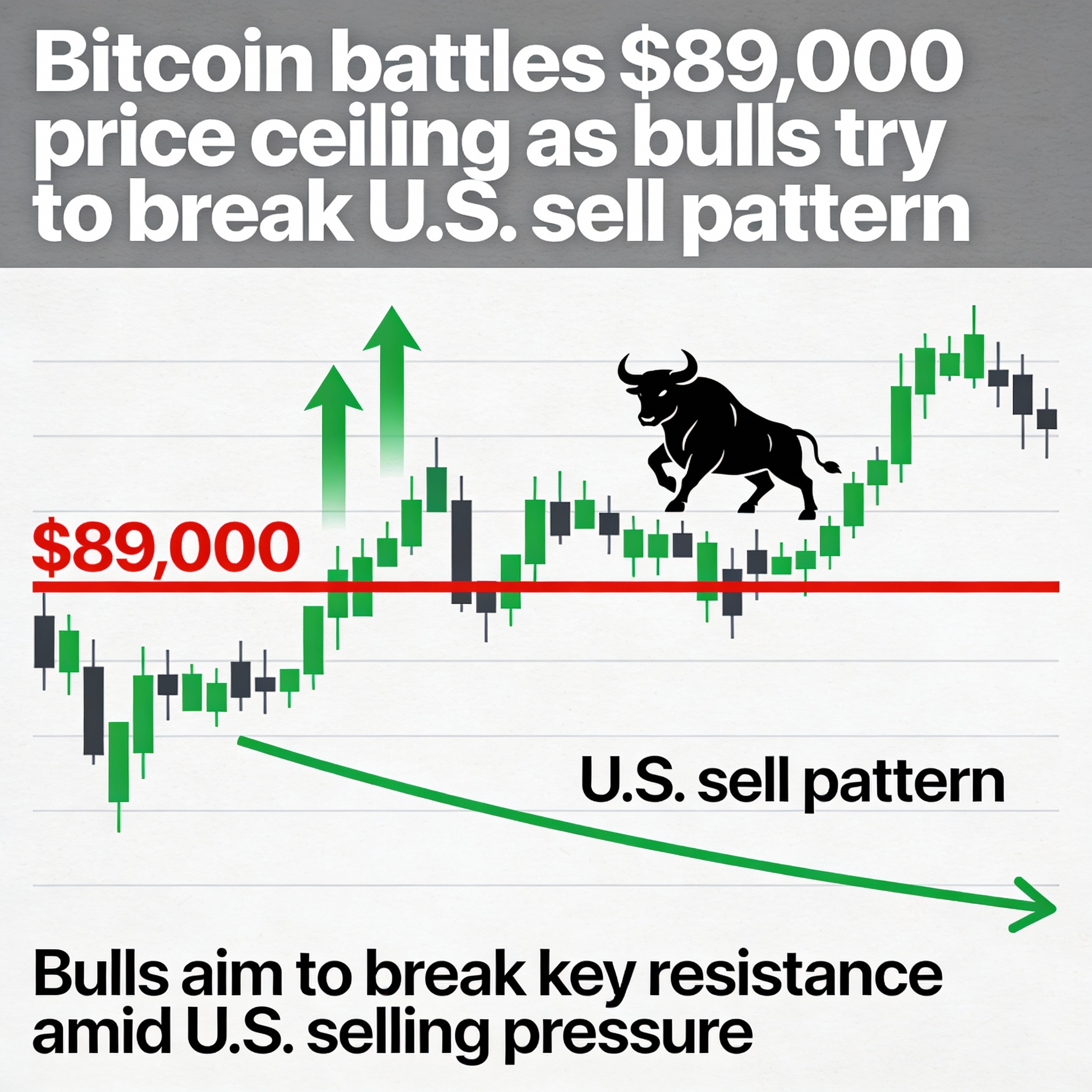 Freepik Bitcoin Battles 89000 Price Ceiling As Bulls Try T 64692