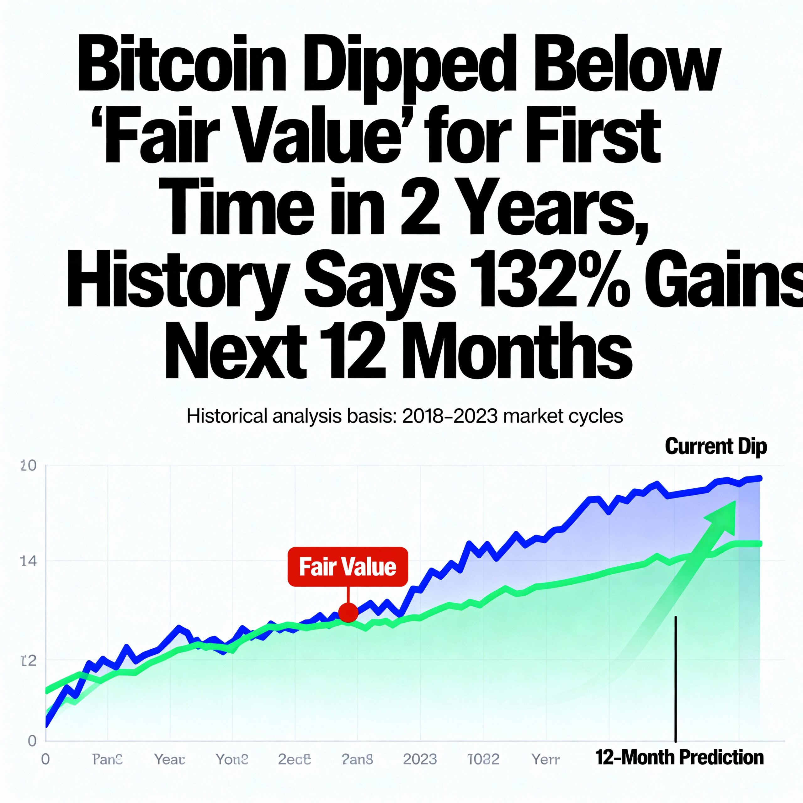 Freepik Bitcoin Dipped Below Fair Value For First Time In 26618