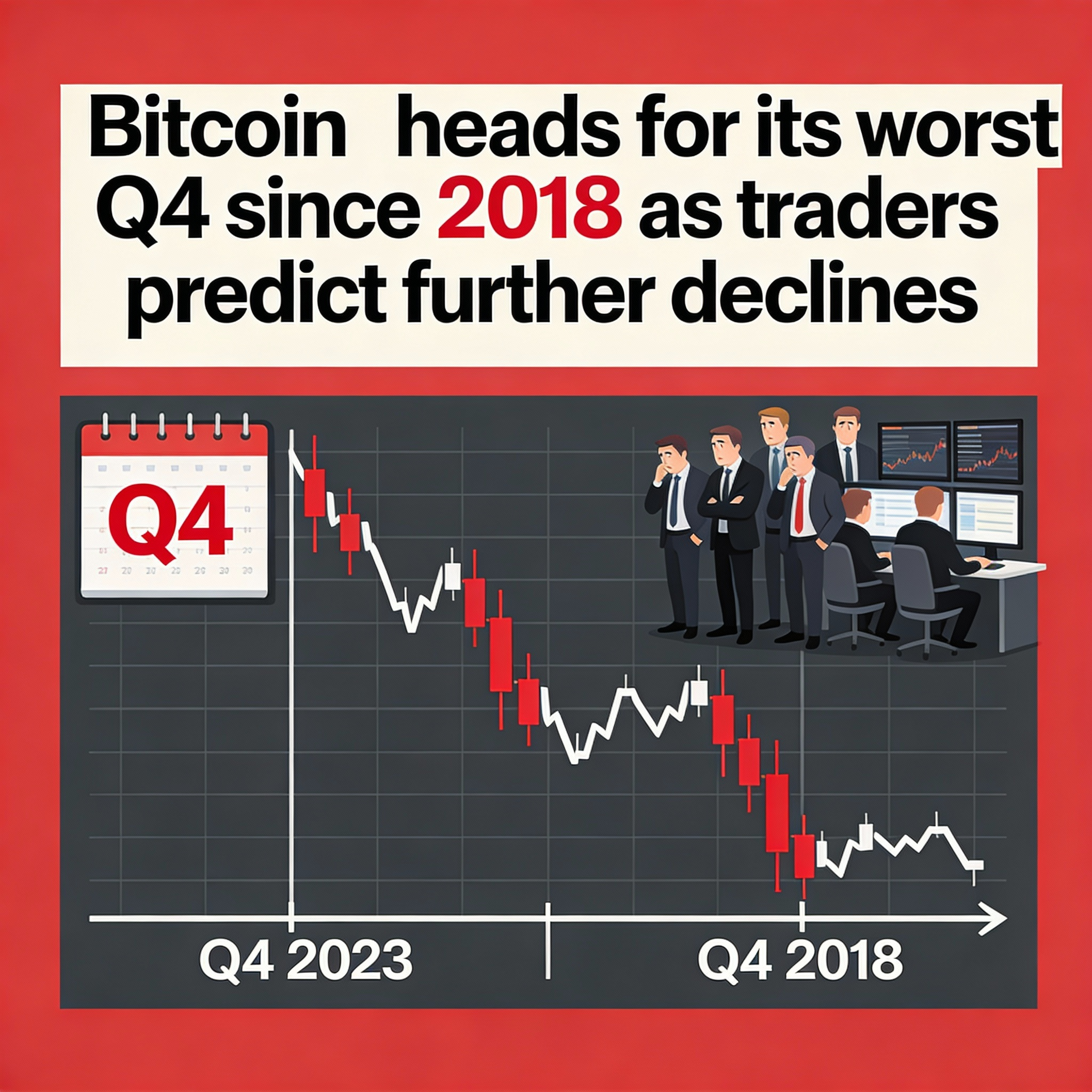 Freepik Bitcoin Heads For Its Worst Q4 Since 2018 As Trade 8325