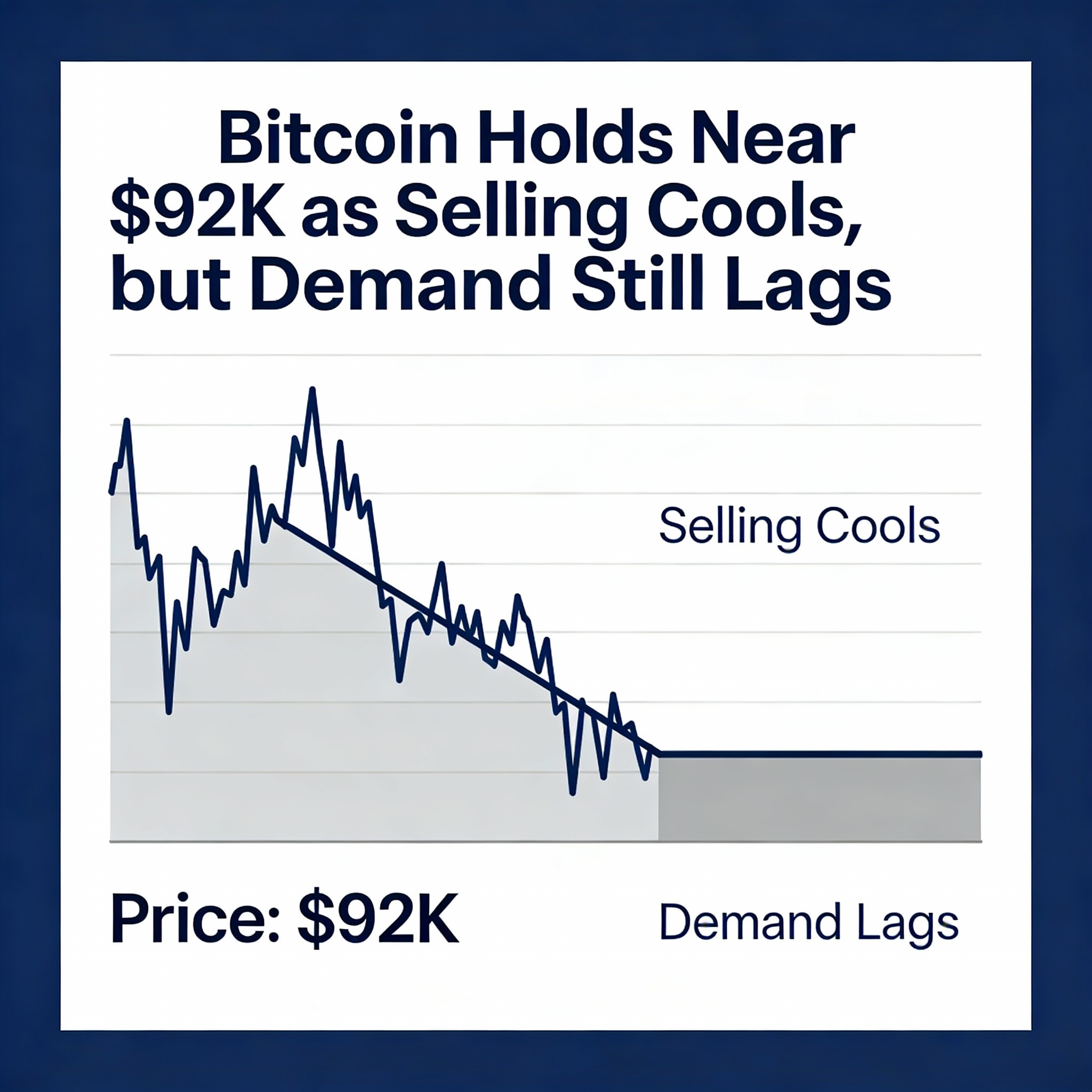 Freepik Bitcoin Holds Near 92k As Selling Cools But Demand 37038