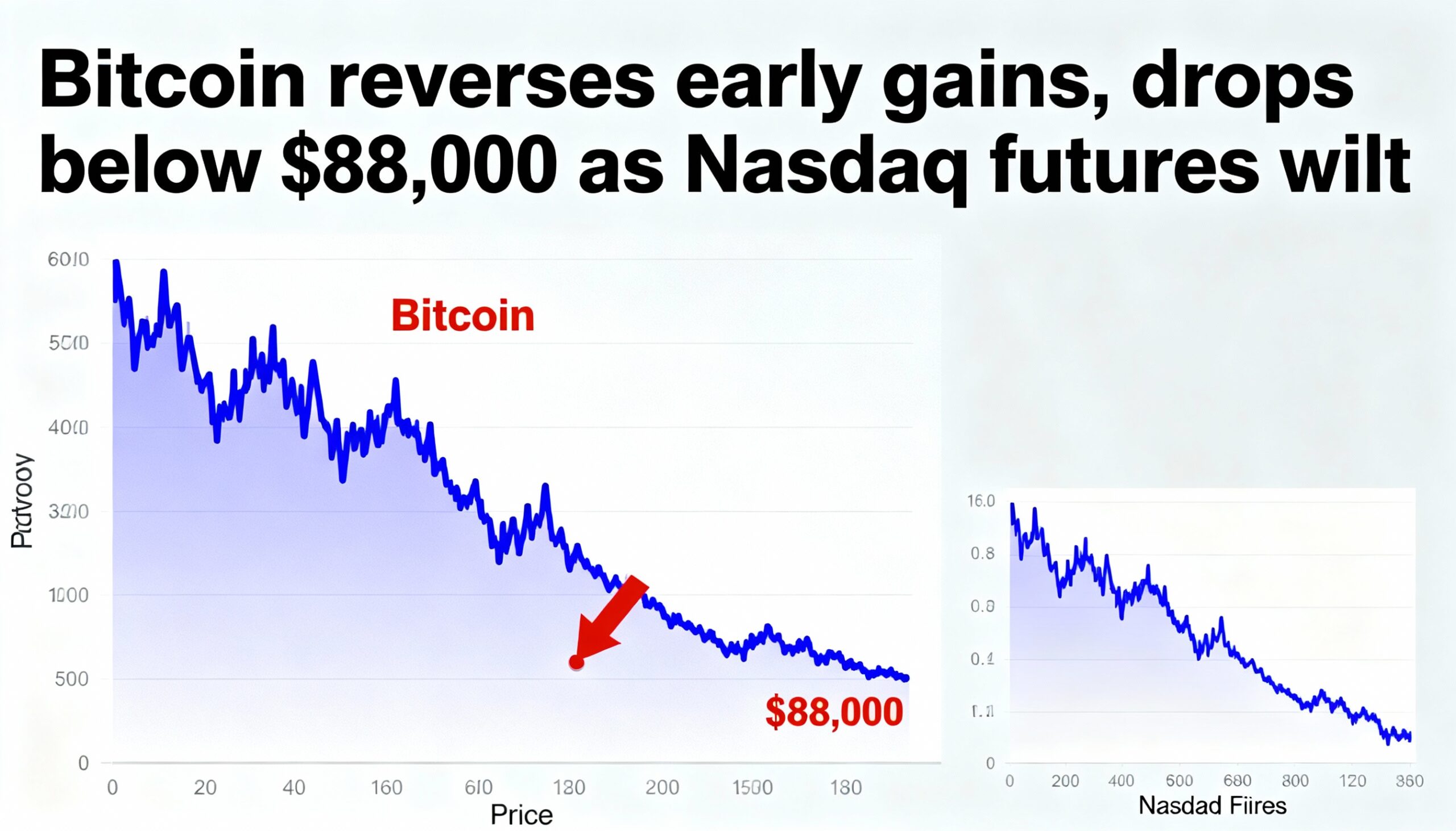 Freepik Bitcoin Reverses Early Gains Drops Below 88000 As 41354
