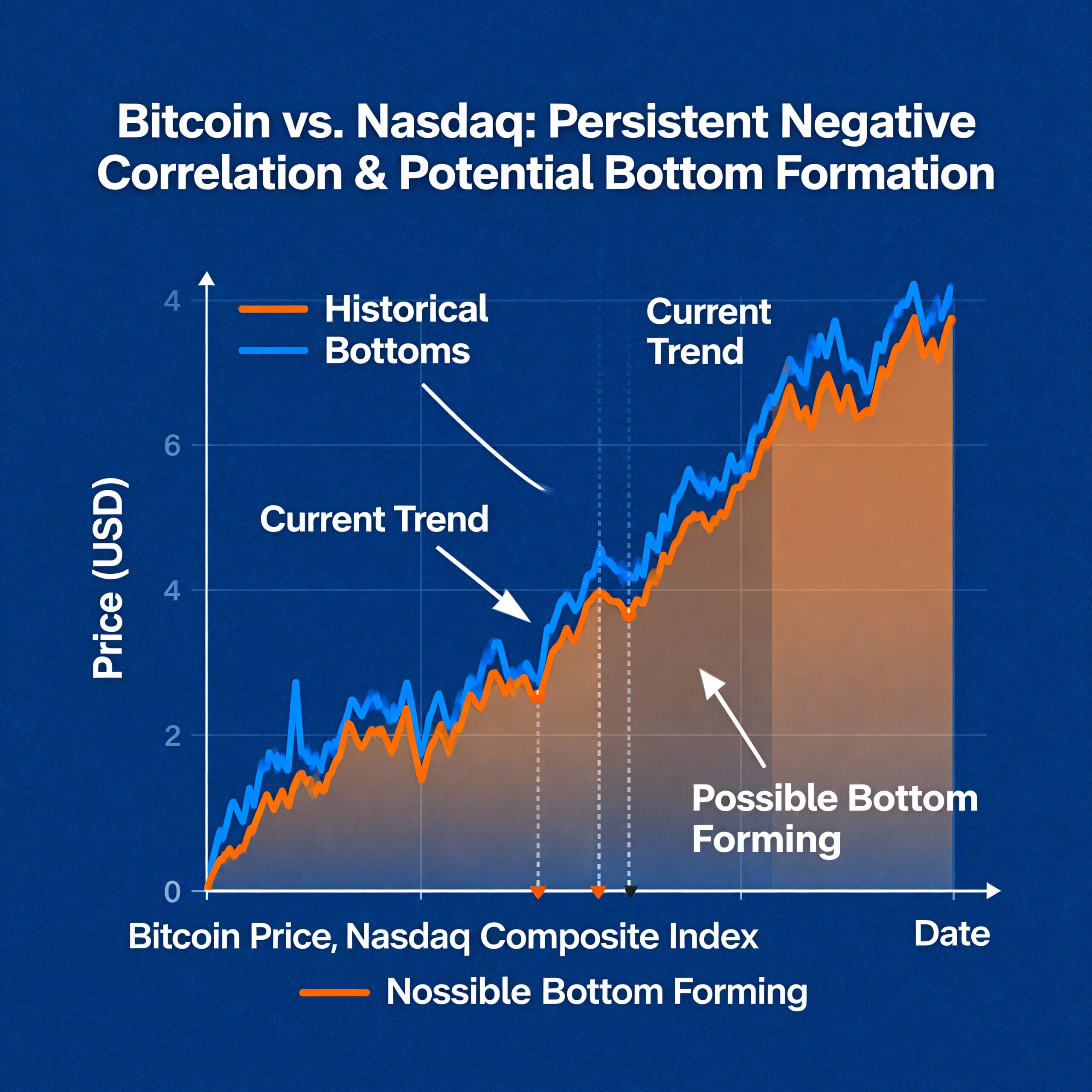 Freepik Bitcoins Negative Correlation With Nasdaq Persists 3014