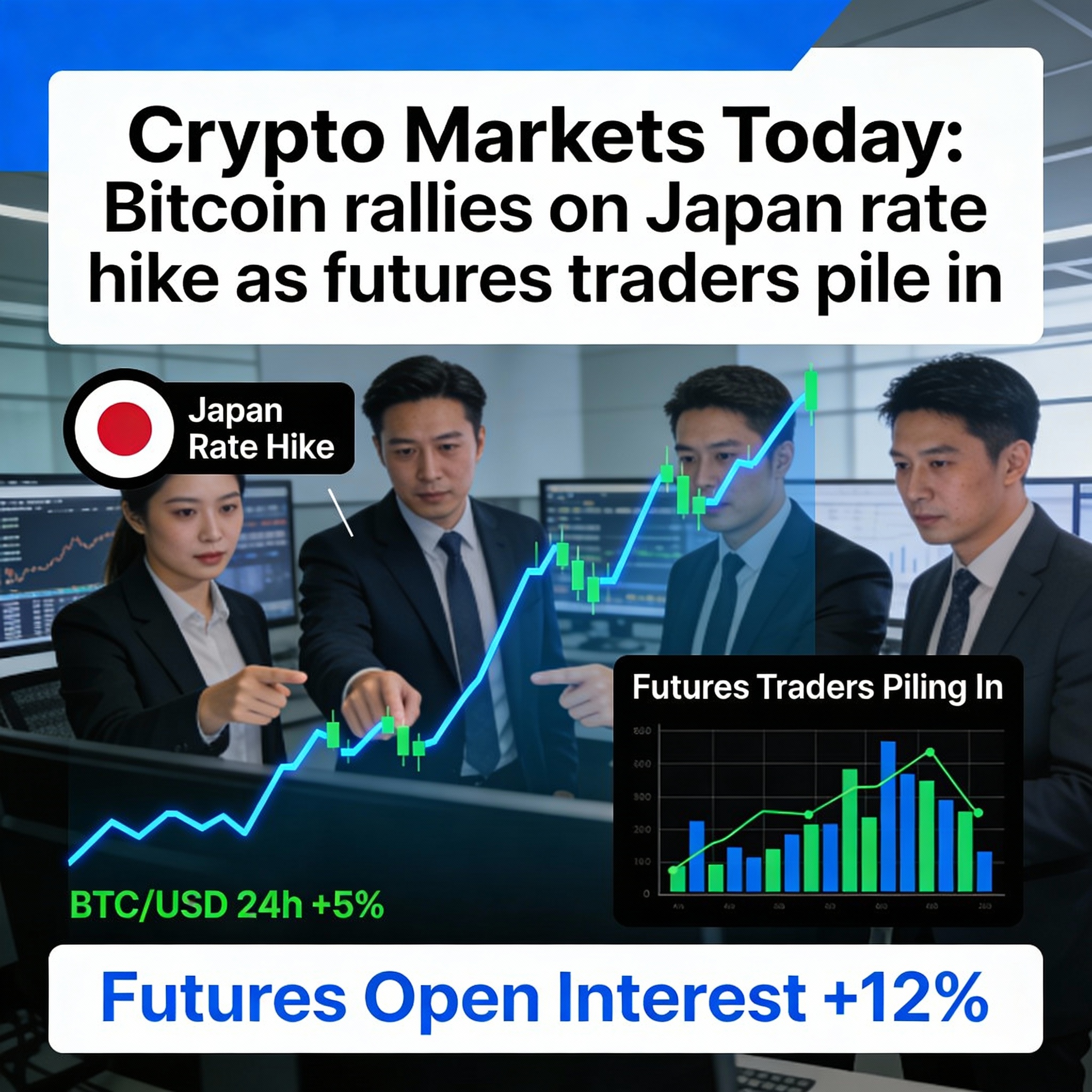 Freepik Crypto Markets Today Bitcoin Rallies On Japan Rate 64678