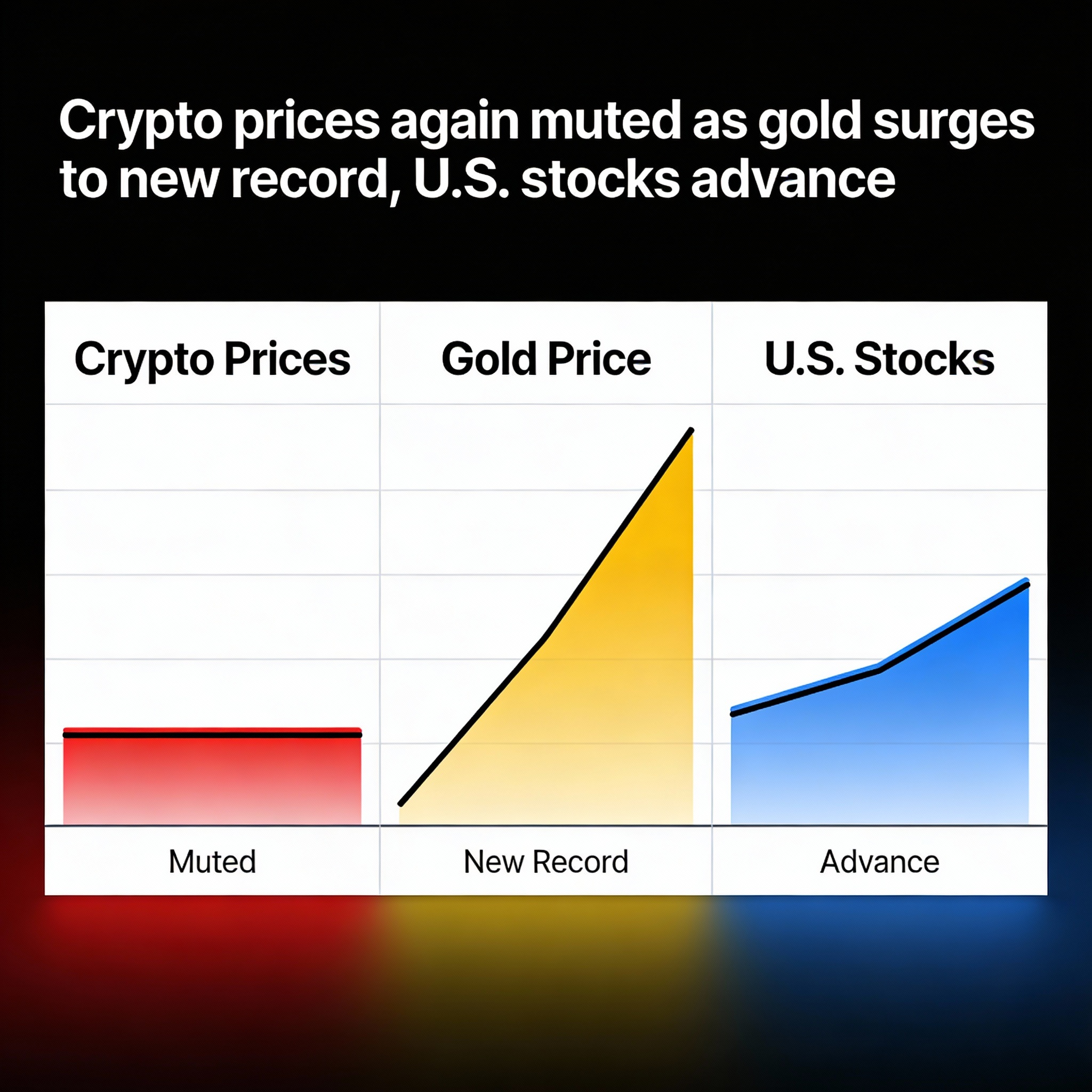 Freepik Crypto Prices Again Muted As Gold Surges To New Re 8315