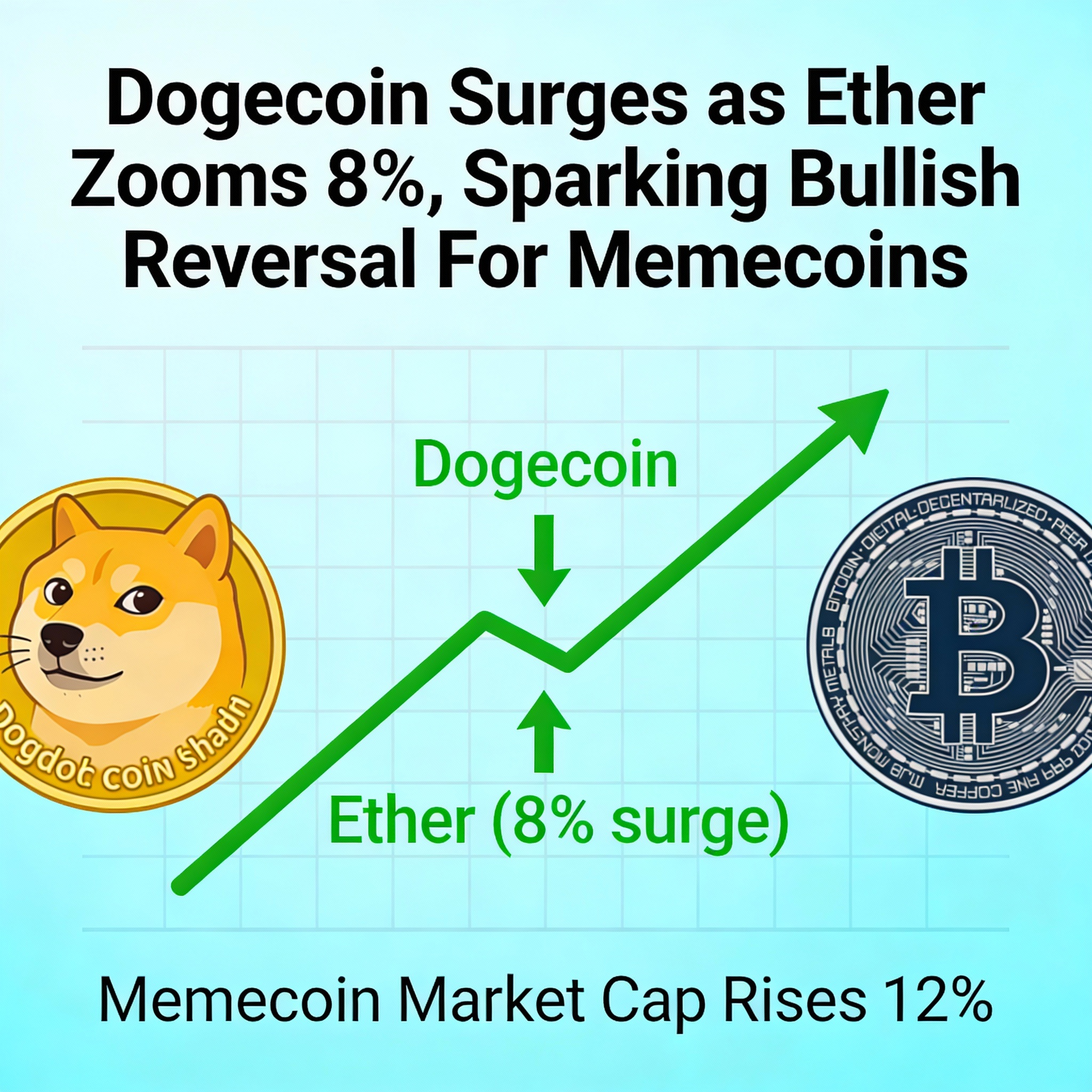 Freepik Dogecoin Surges As Ether Zooms 8 Sparking Bullish 37028