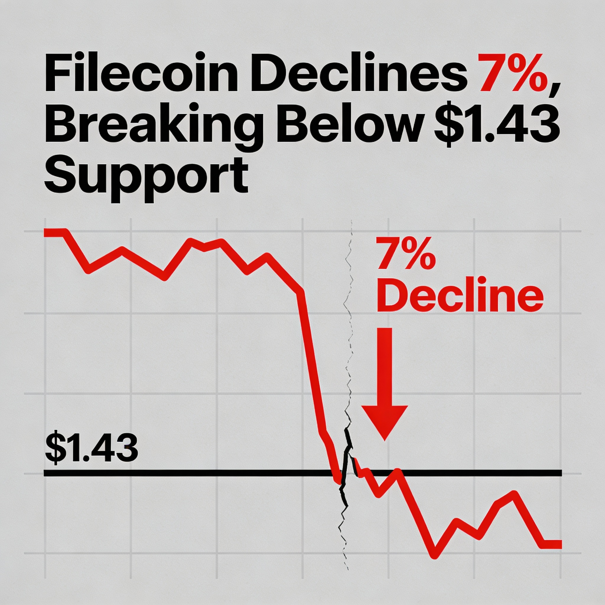 Freepik Filecoin Declines 7 Breaking Below 143 Support 96006