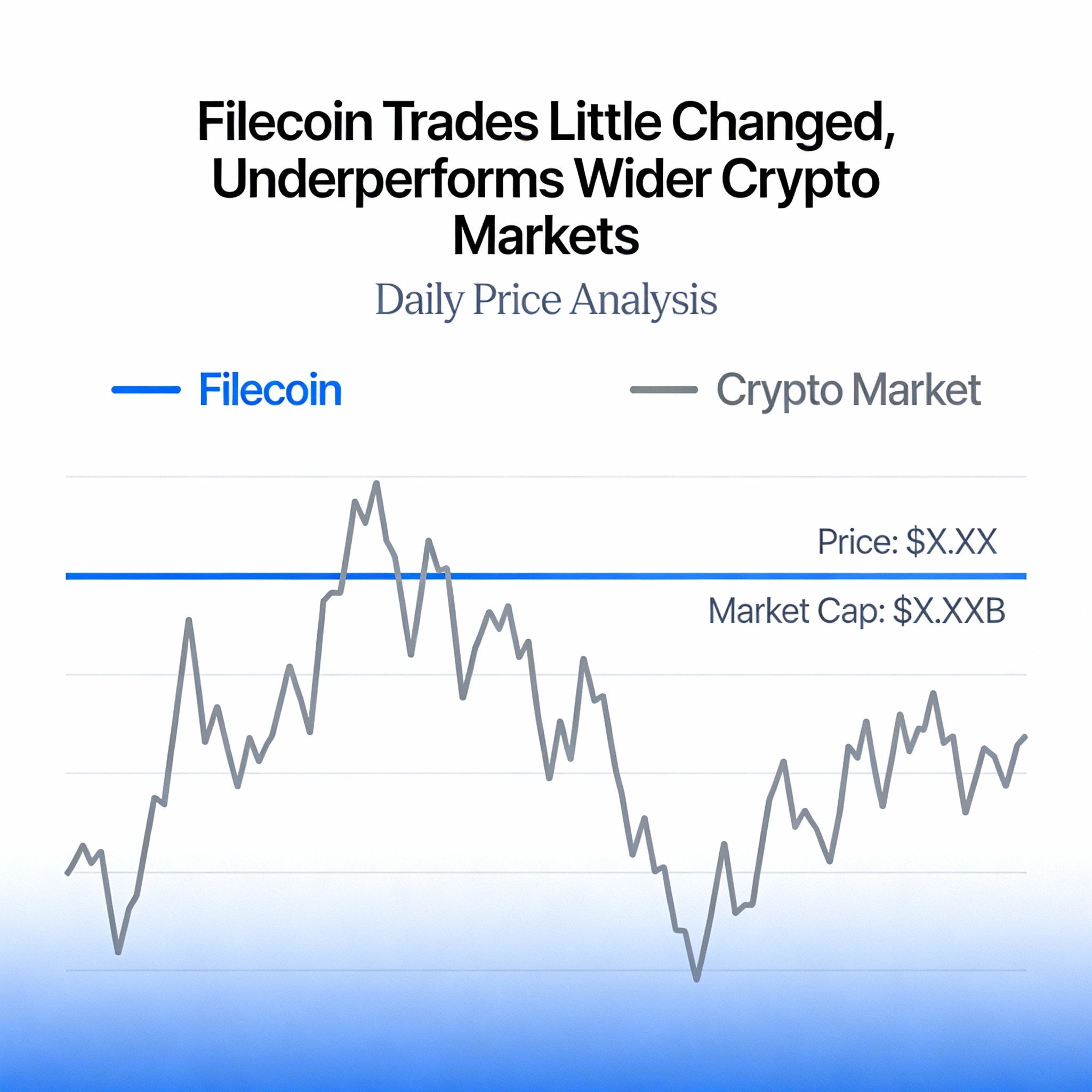 Filecoin Underperforms as the Wider Crypto Market Advances