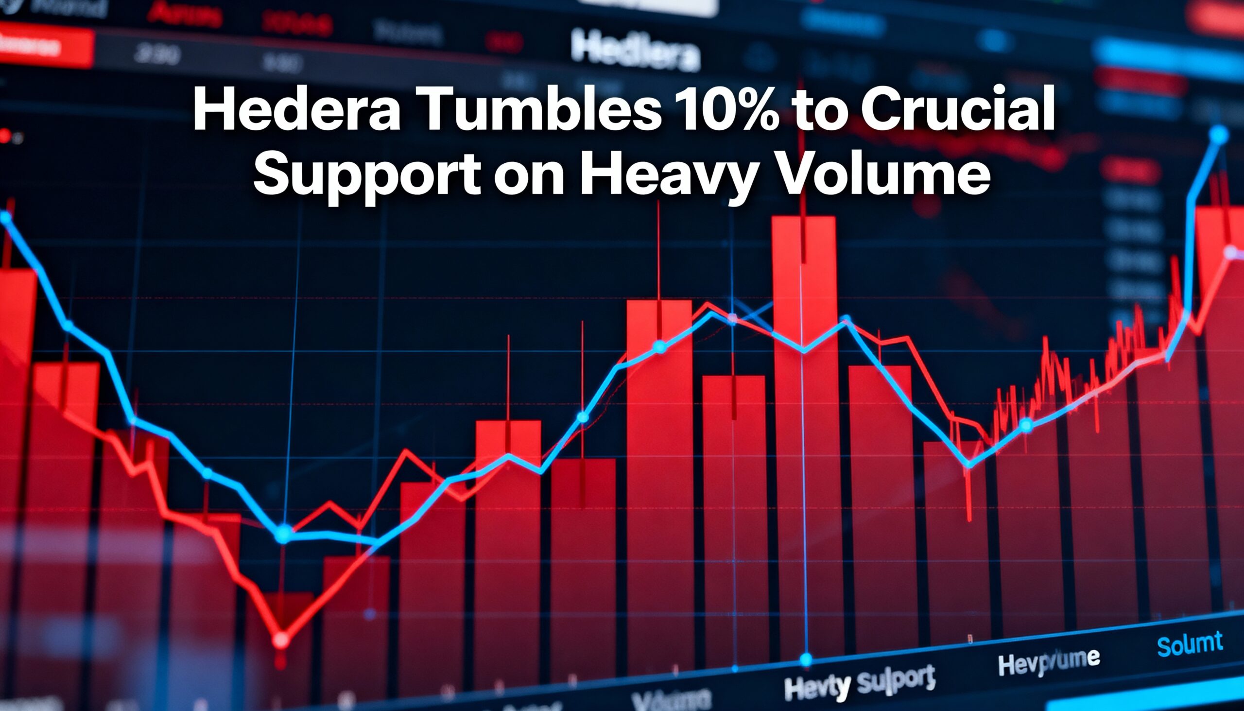 Freepik Hedera Tumbles 10 To Crucial Support On Heavy Volu 41982