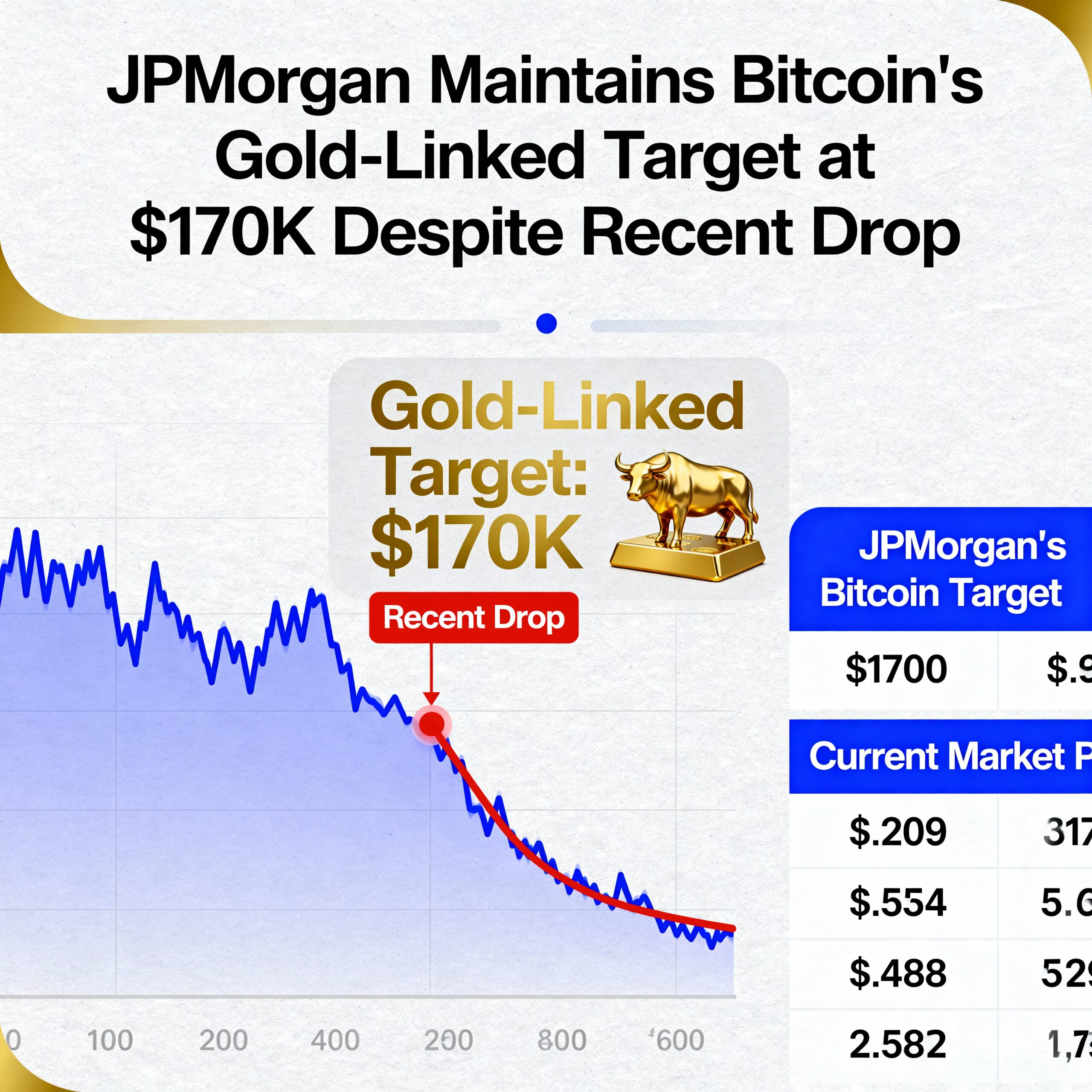 Freepik Jpmorgan Maintains Bitcoins Goldlinked Target At 1 29797