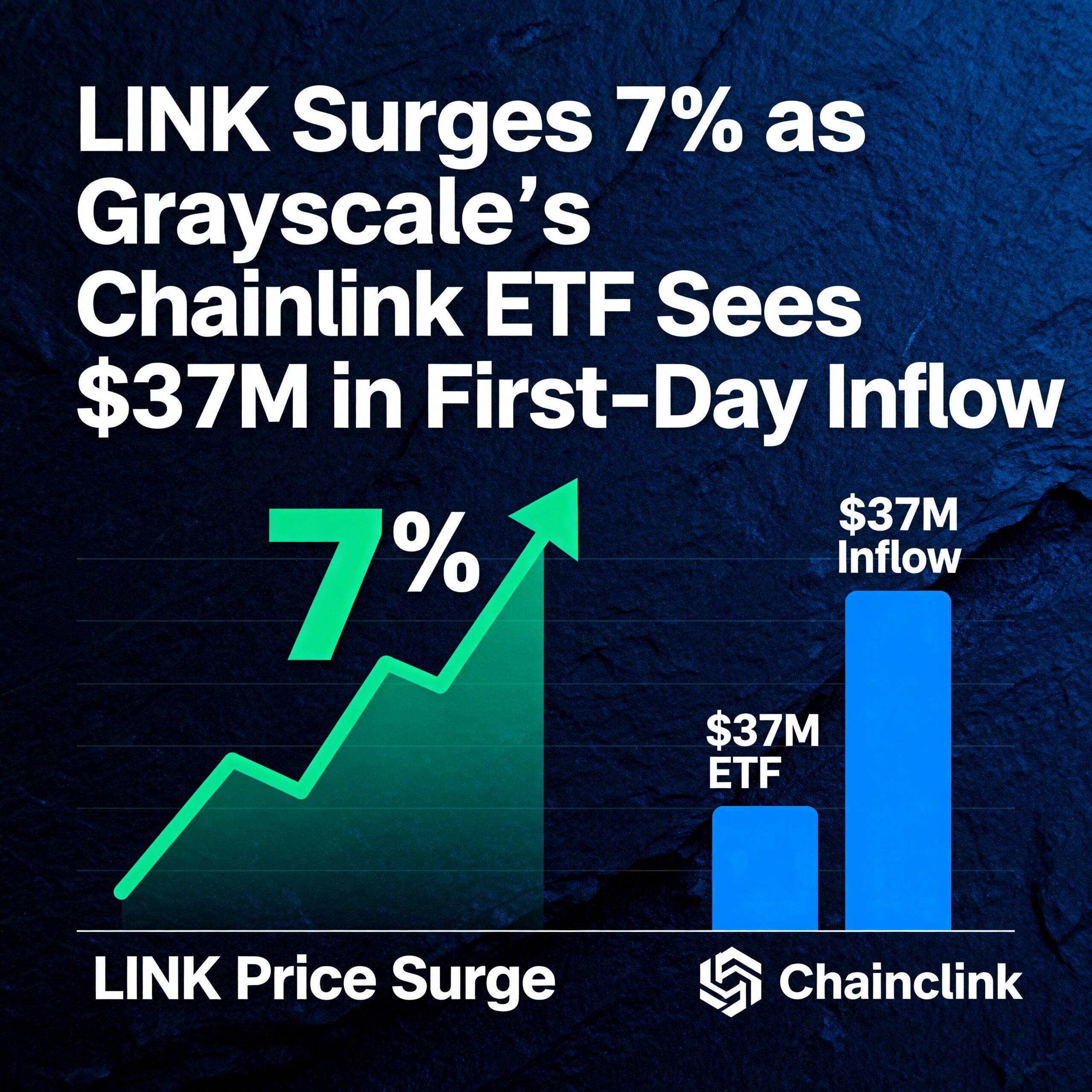 Freepik Link Surges 7 As Grayscales Chainlink Etf Sees 37m 18329
