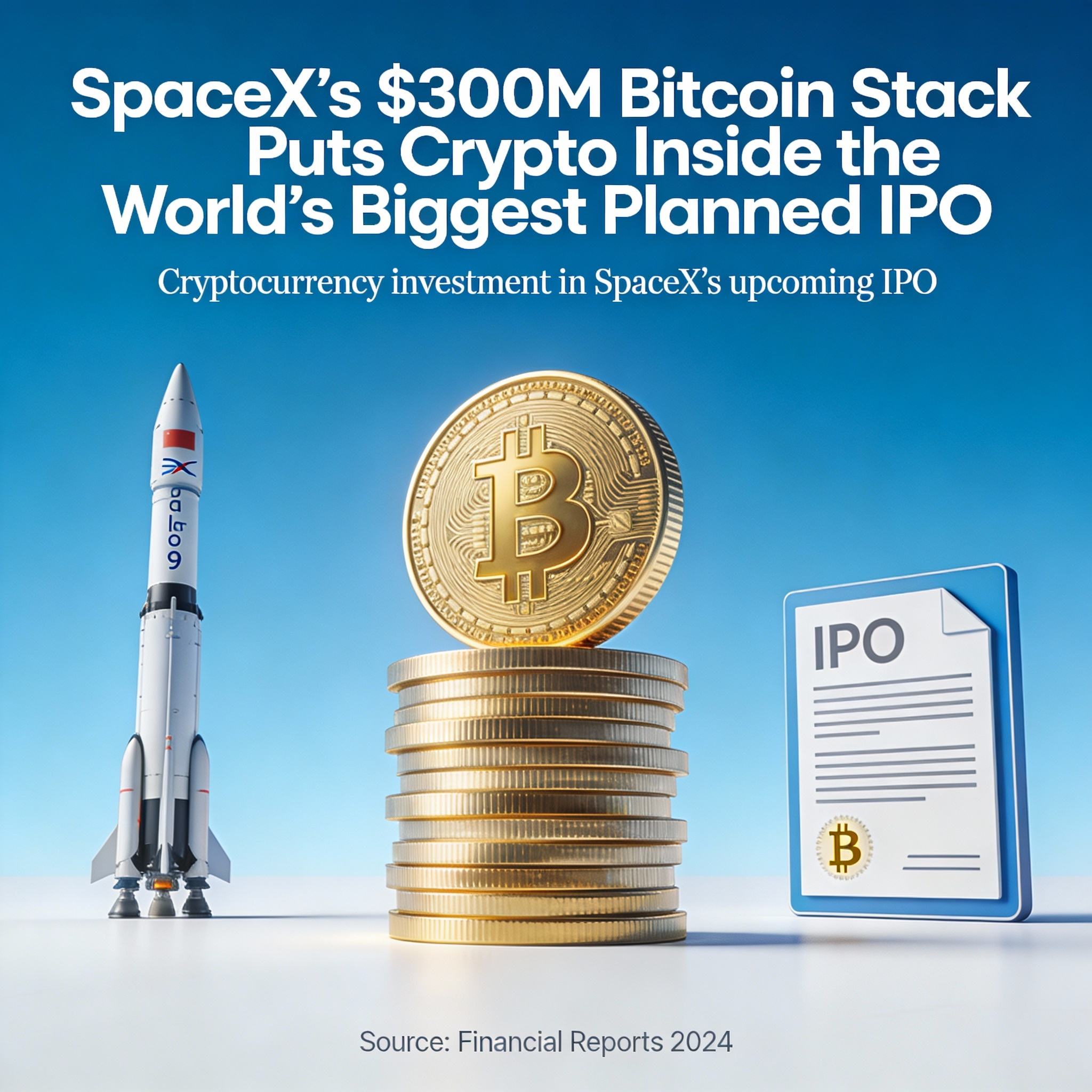 Freepik Spacexs 300m Bitcoin Stack Puts Crypto Inside The 97071