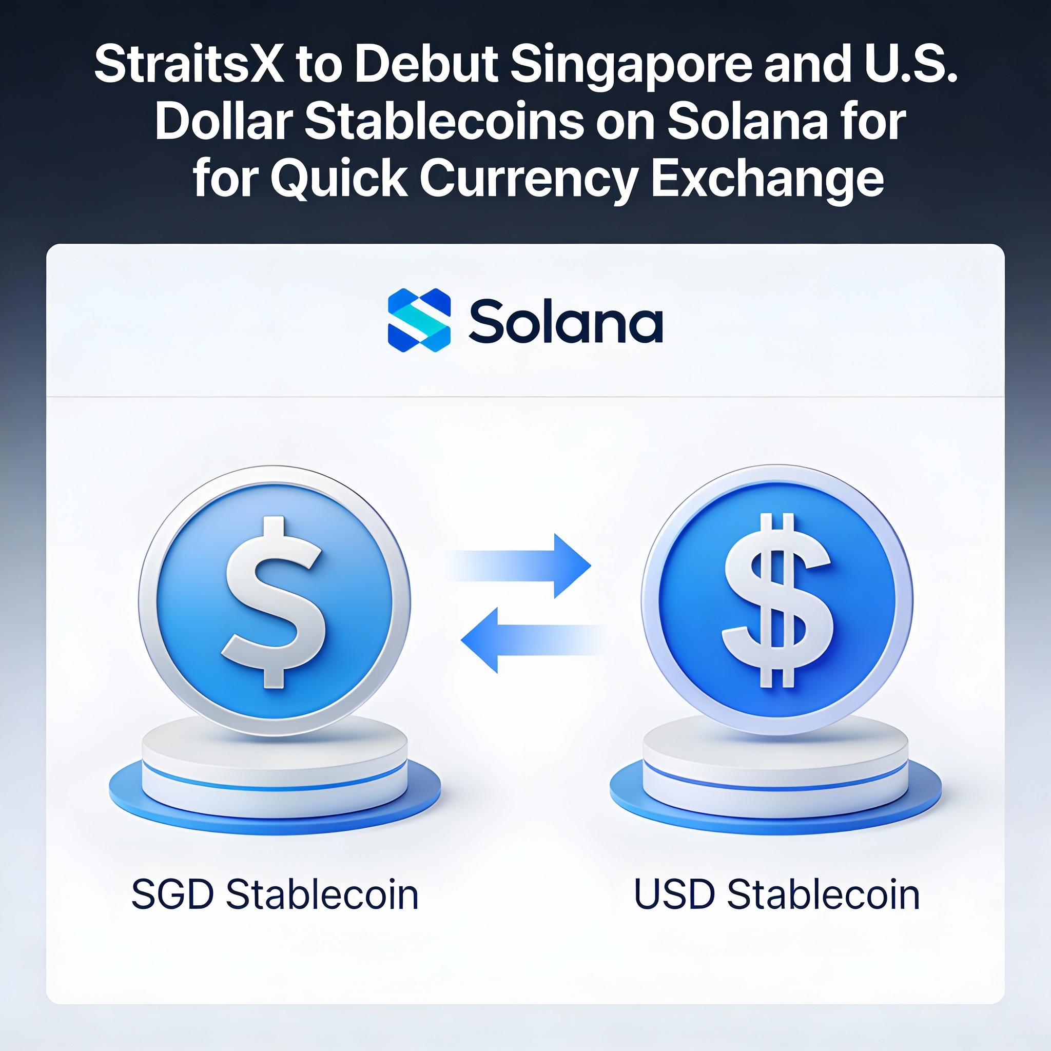 StraitsX readies SGD and USD stablecoins on Solana to streamline cross-currency payments
