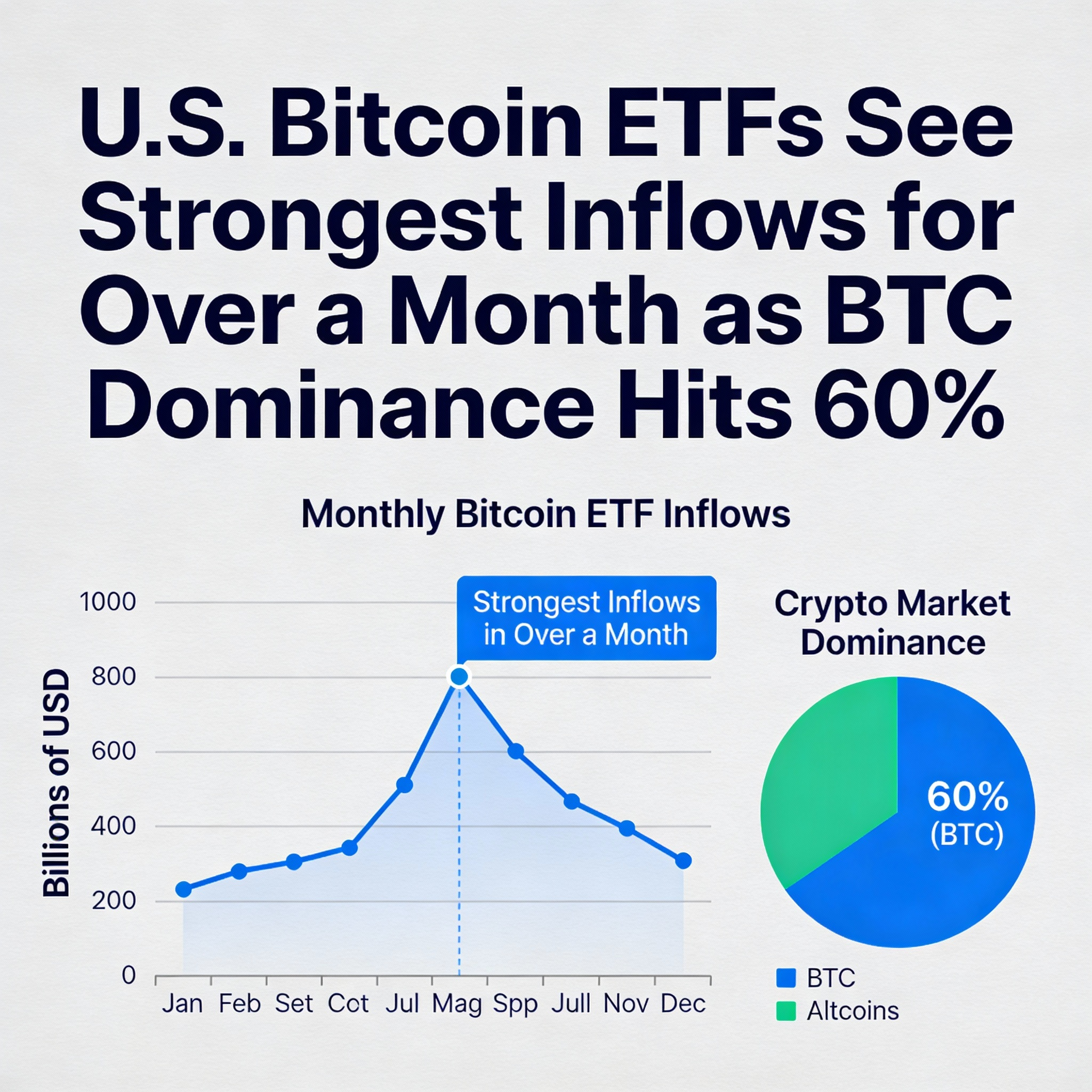 Freepik Us Bitcoin Etfs See Strongest Inflows For Over A M 85769