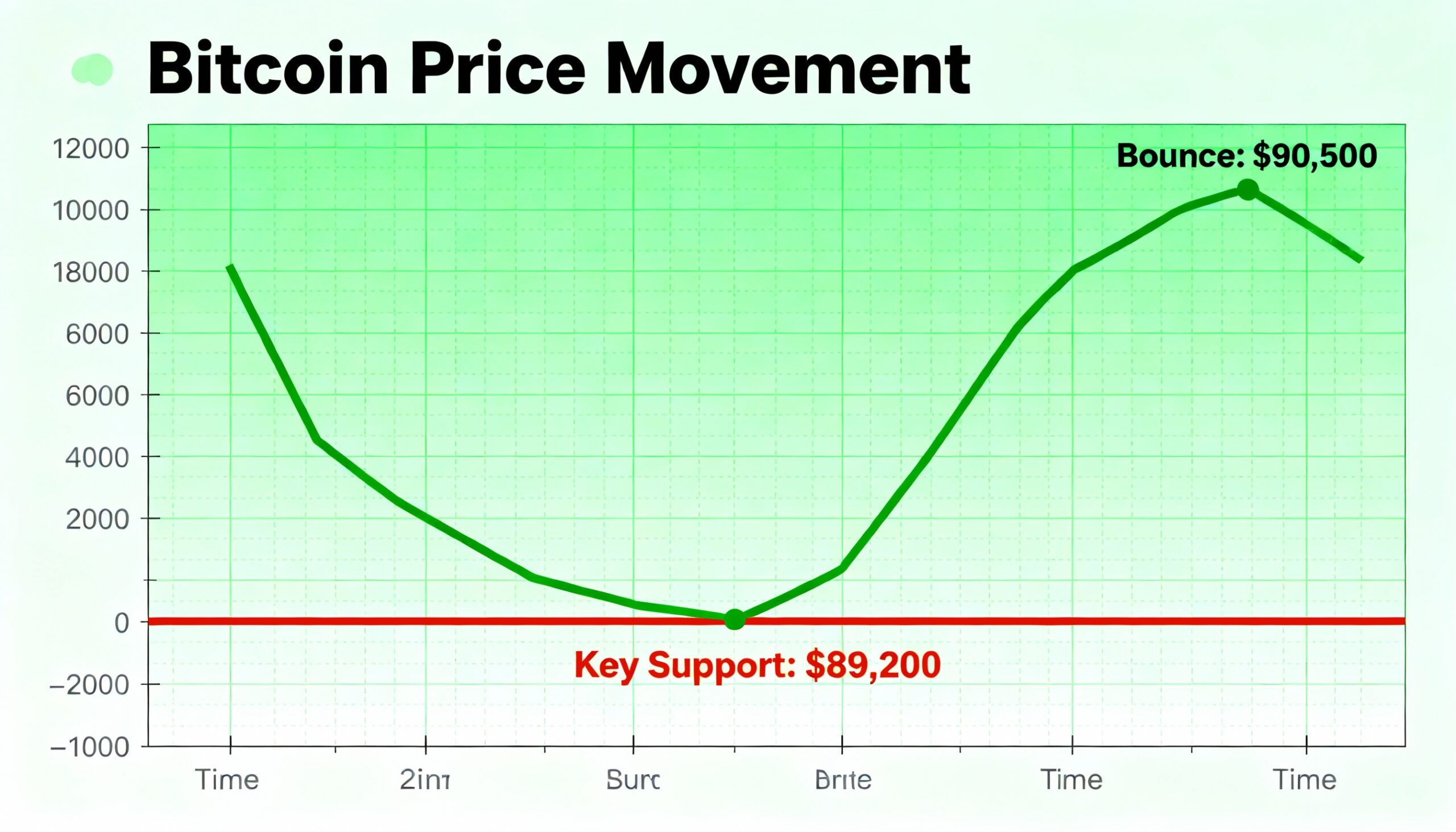 Freepik Bitcoin Bounces To 90500 After Testing Key Support 43674
