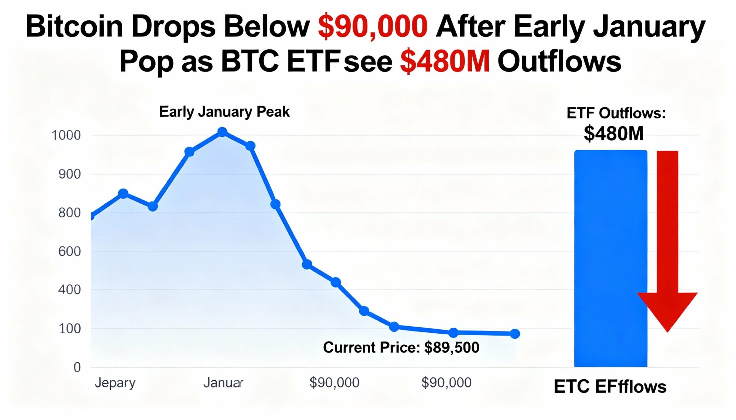 Freepik Bitcoin Drops Below 90000 After Early January Pop 43654