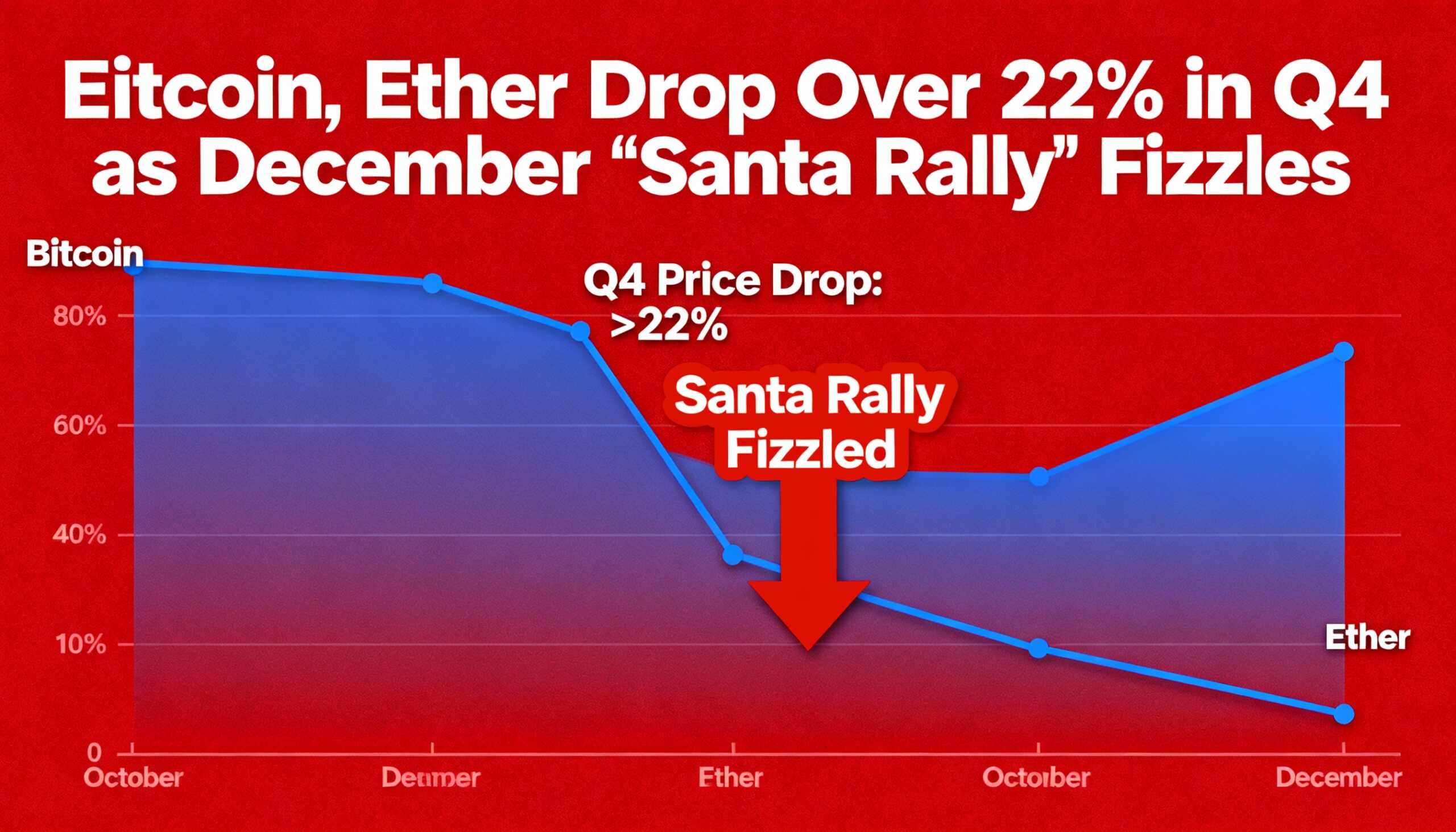 Freepik Bitcoin Ether Drop More Than 22 In Q4 As December 50501