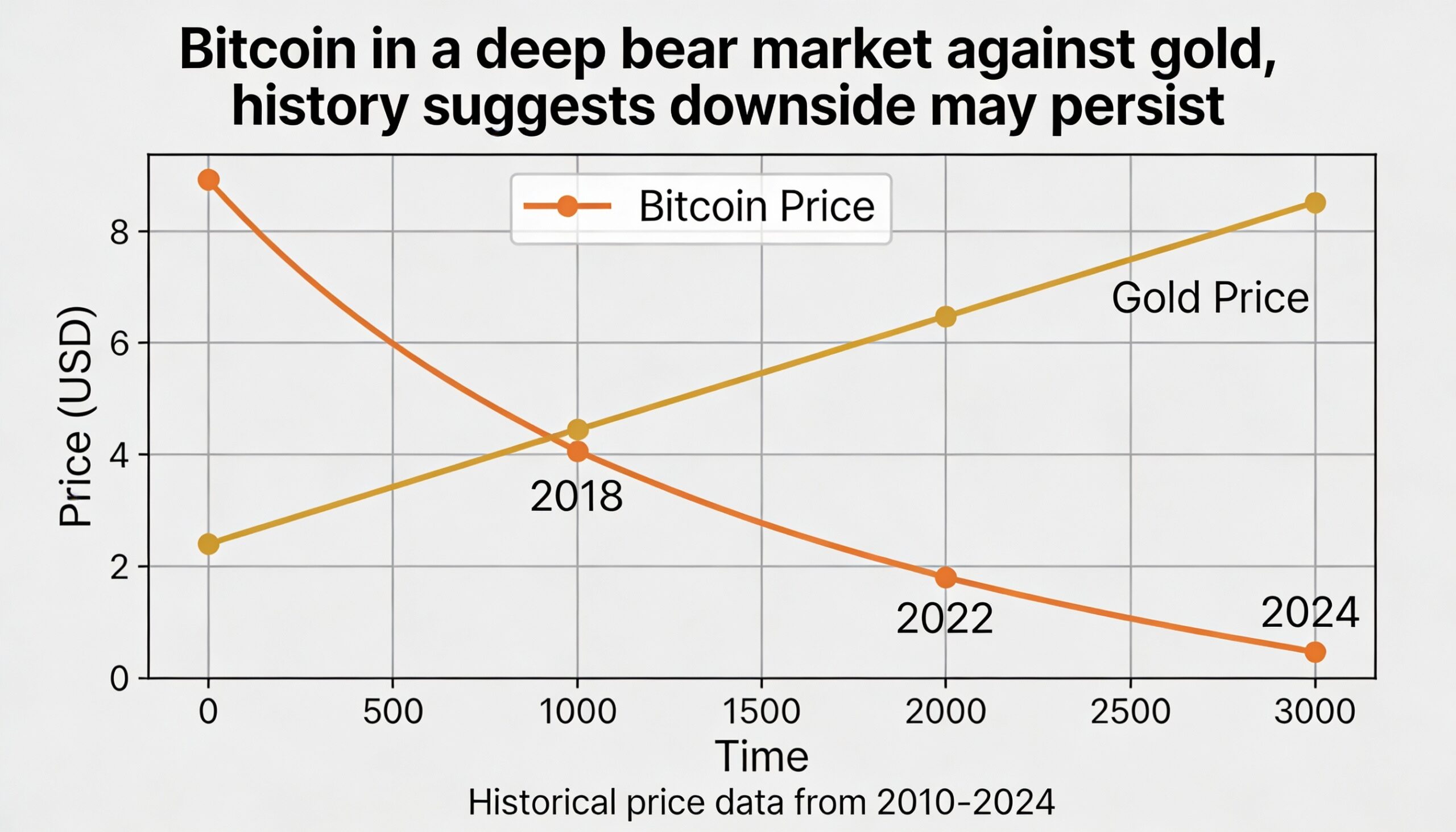 Freepik Bitcoin In A Deep Bear Market Against Gold History 58659