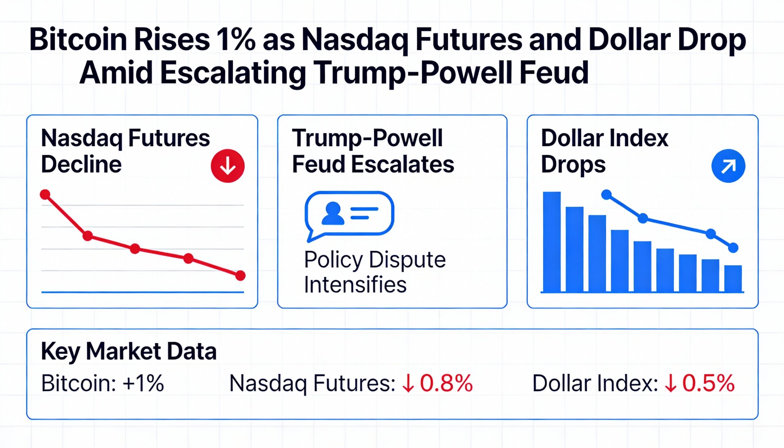 Freepik Bitcoin Rises 1 Nasdaq Futures And Dollar Drop As 26200