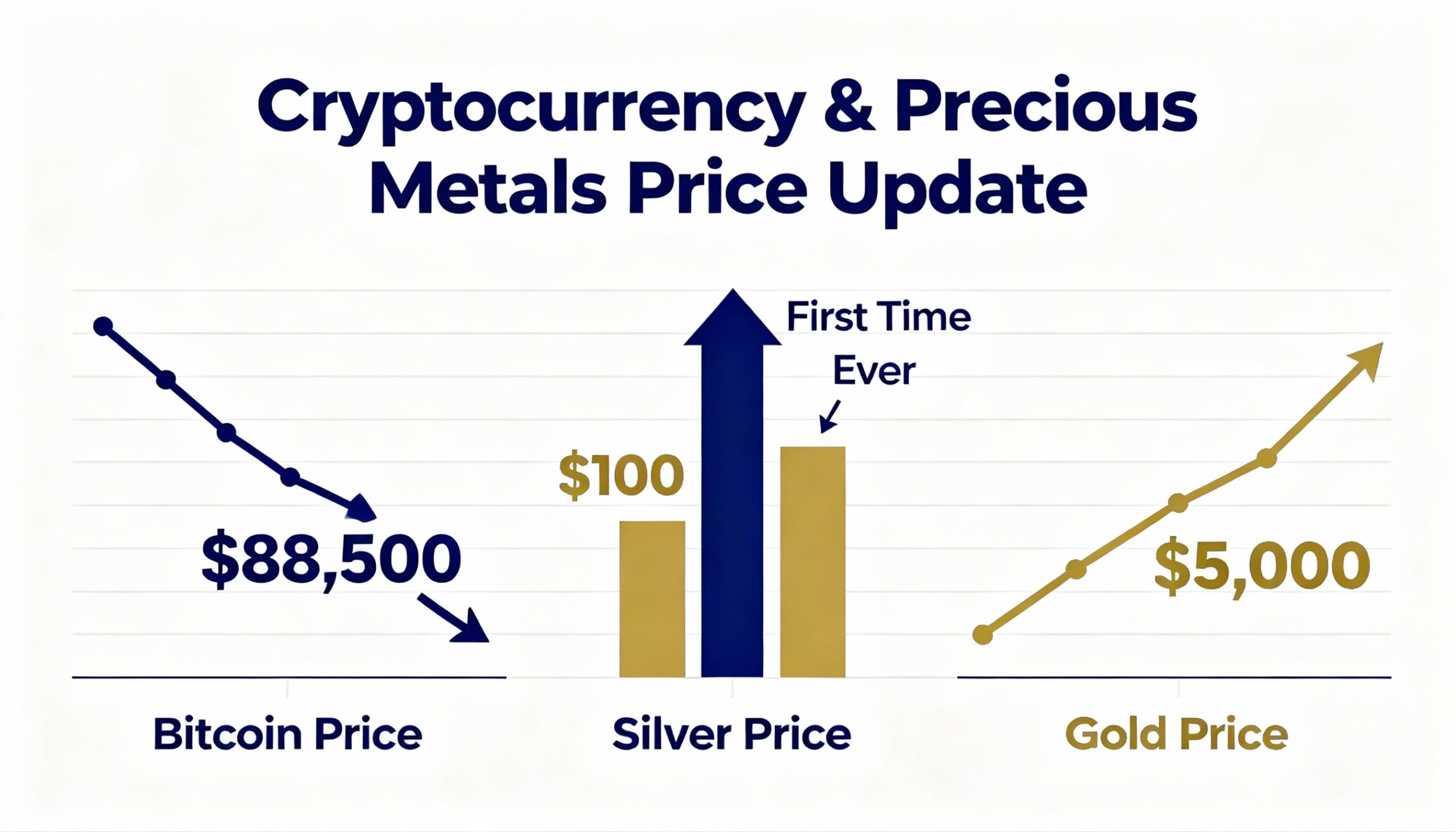 Freepik Bitcoin Slips Back To 88500 As Silver Tops 100 For 85185