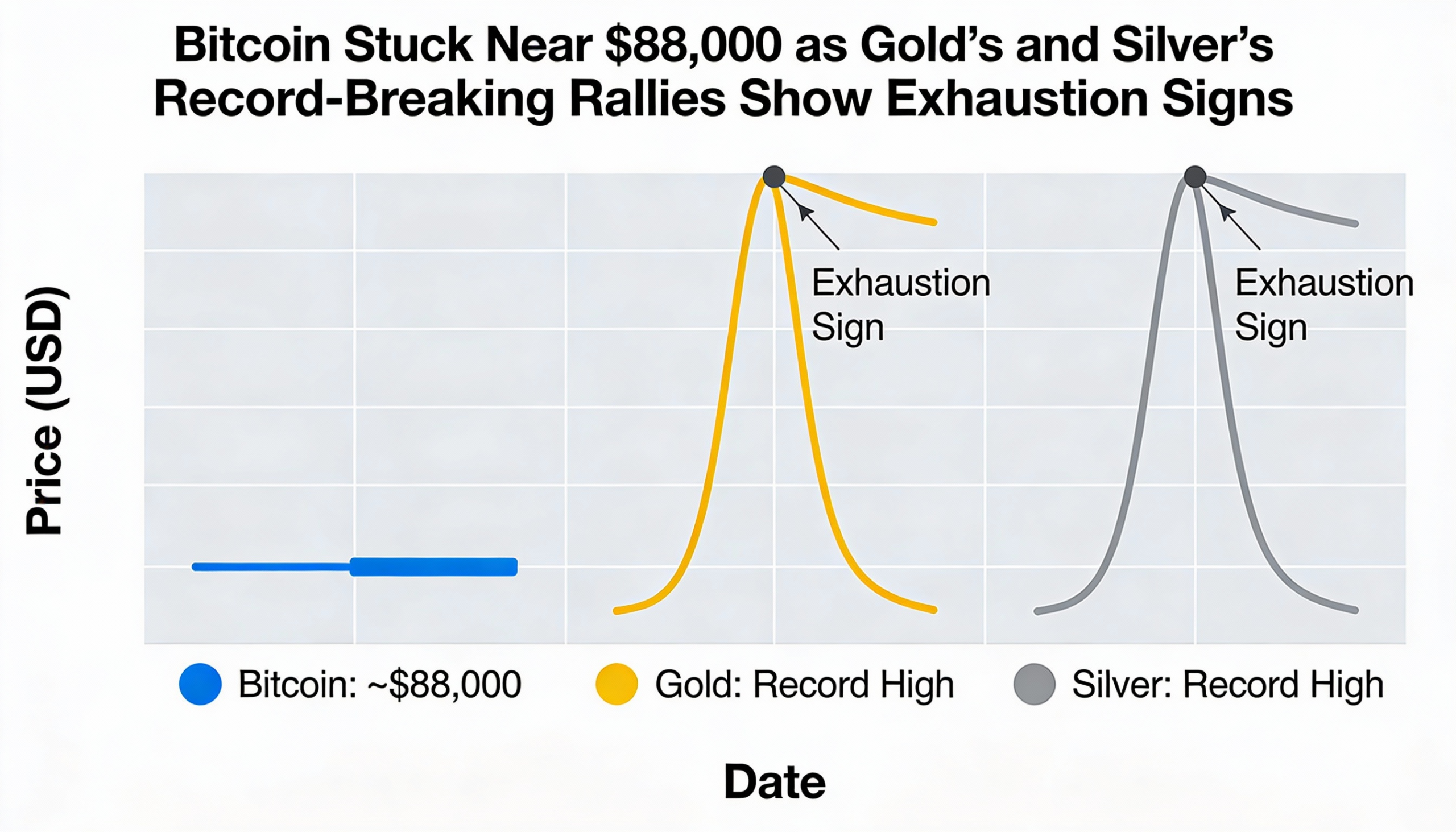 Freepik Bitcoin Stuck Near 88000 As Golds And Silvers Reco 84767