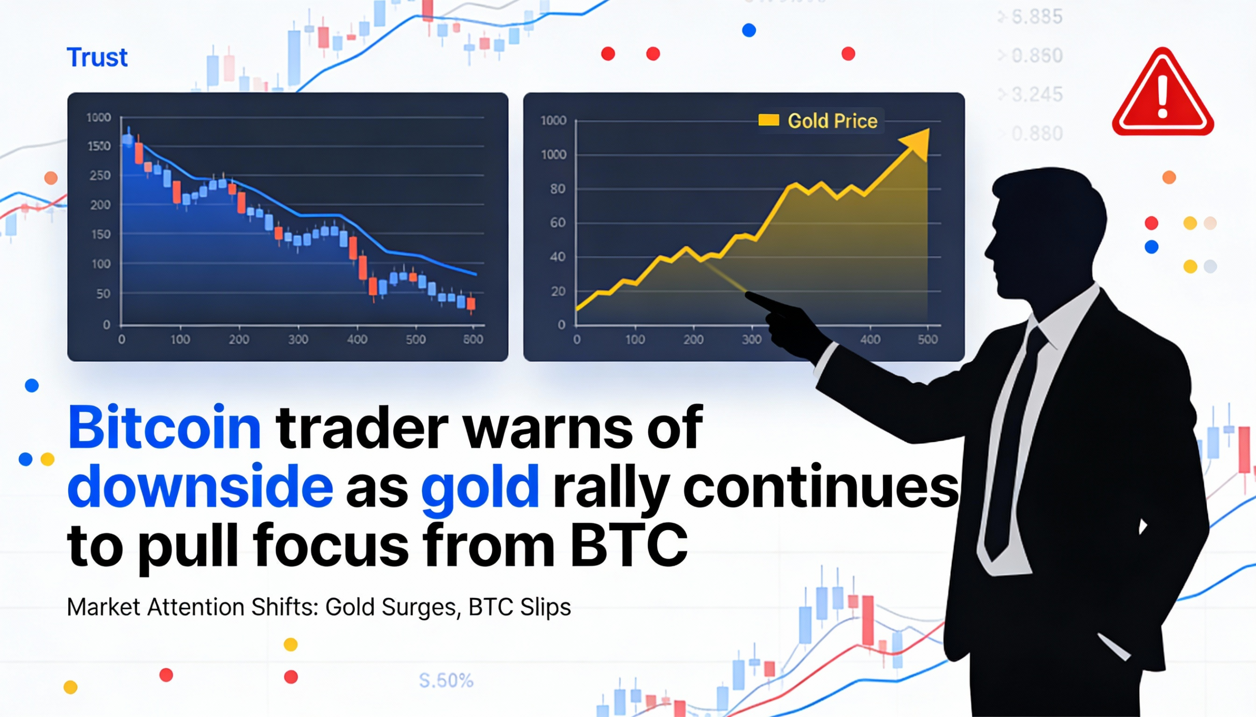 Freepik Bitcoin Trader Warns Of Downside As Gold Rally Con 12402