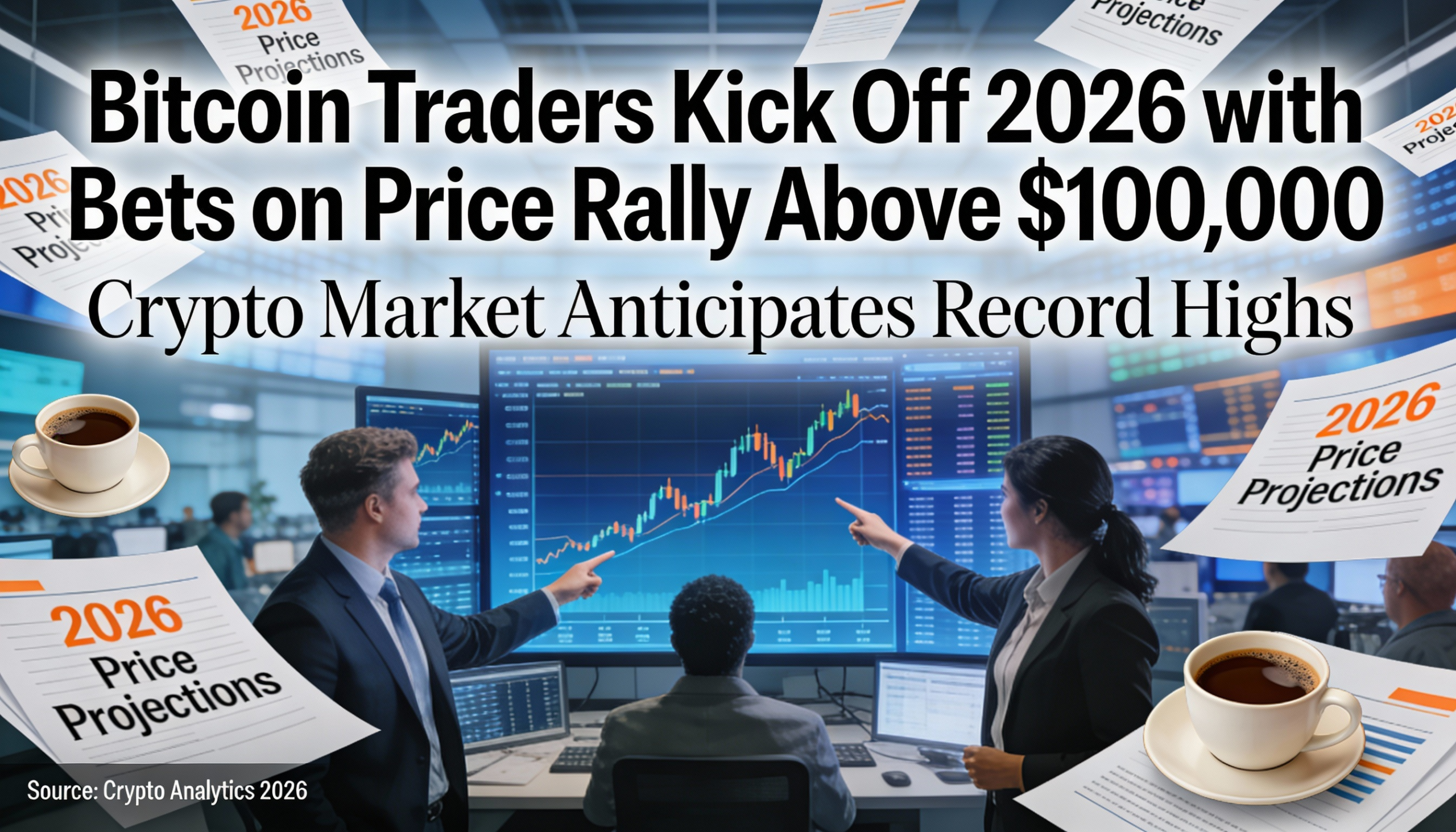 Freepik Bitcoin Traders Kick Off 2026 With Bets On Price R 39763
