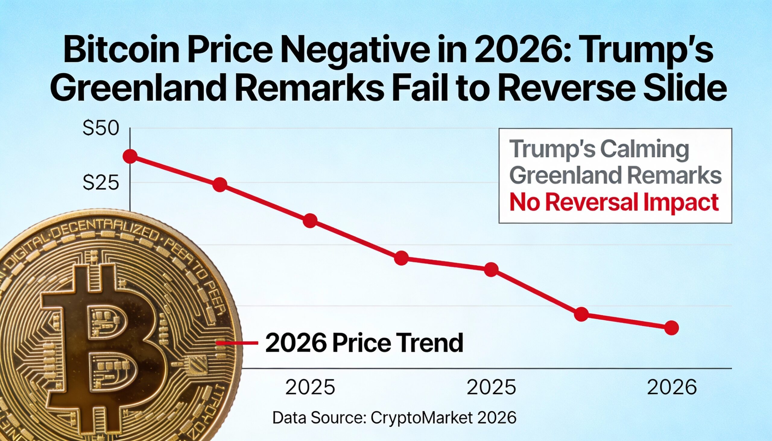 Freepik Bitcoin Turns Negative For 2026 As Trumps Calming 58608