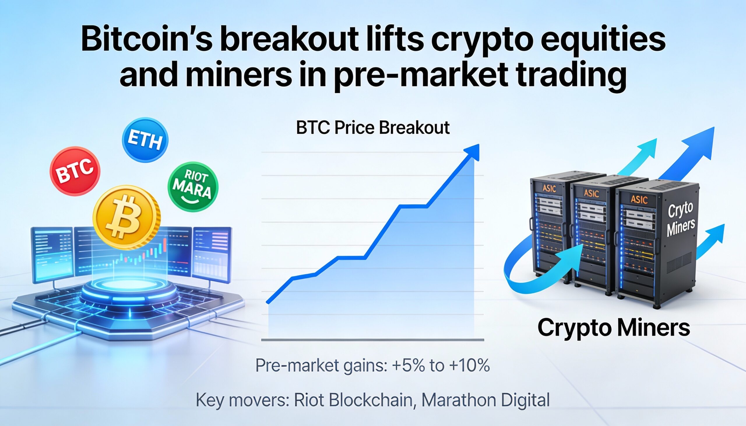 Freepik Bitcoins Breakout Lifts Crypto Equities And Miners 39768