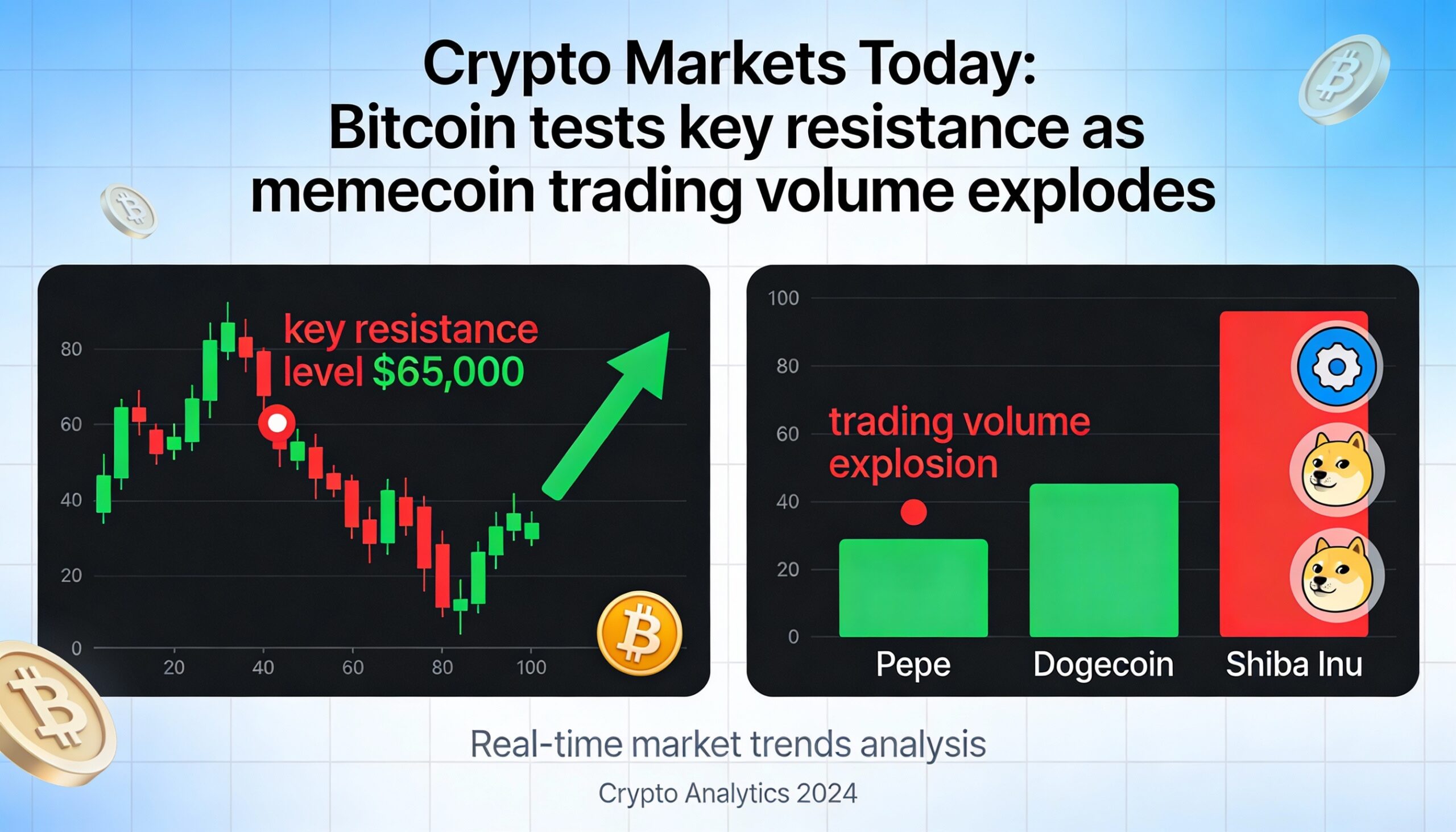 Freepik Crypto Markets Today Bitcoin Tests Key Resistance 1735