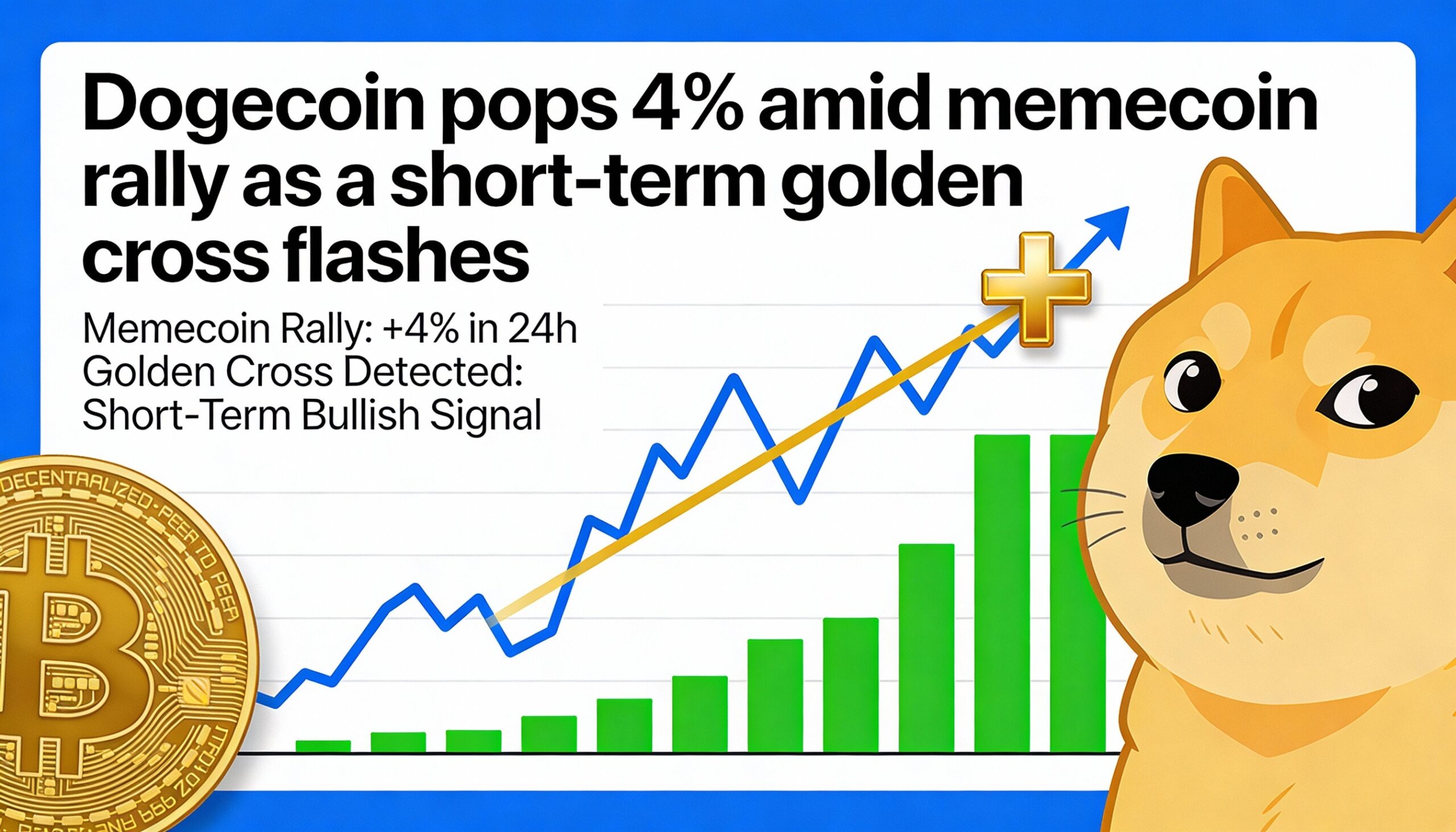 Freepik Dogecoin Pops 4 Amid Memecoin Rally As A Shortterm 3132