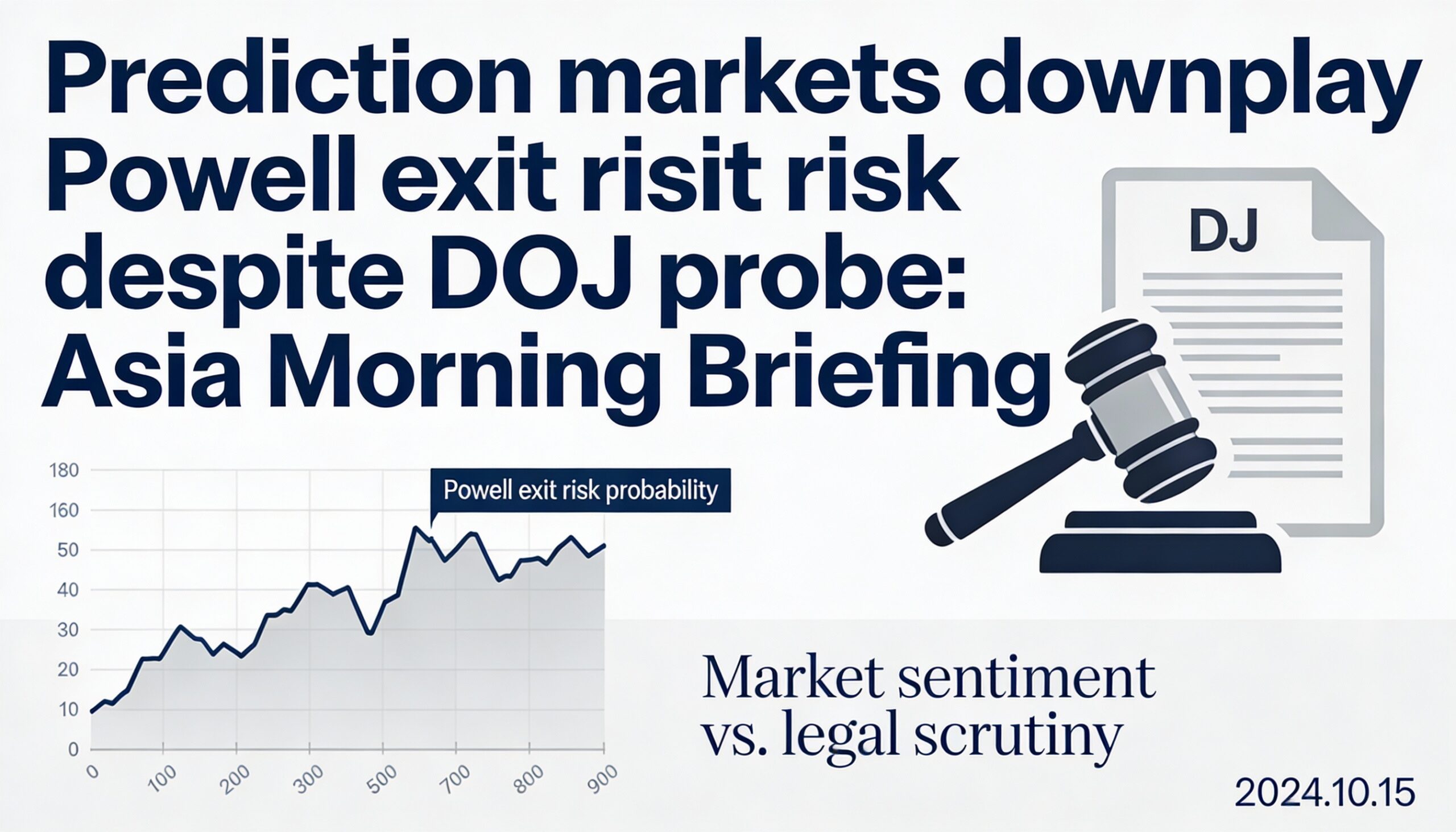 Freepik Prediction Markets Downplay Powell Exit Risk Despi 26195