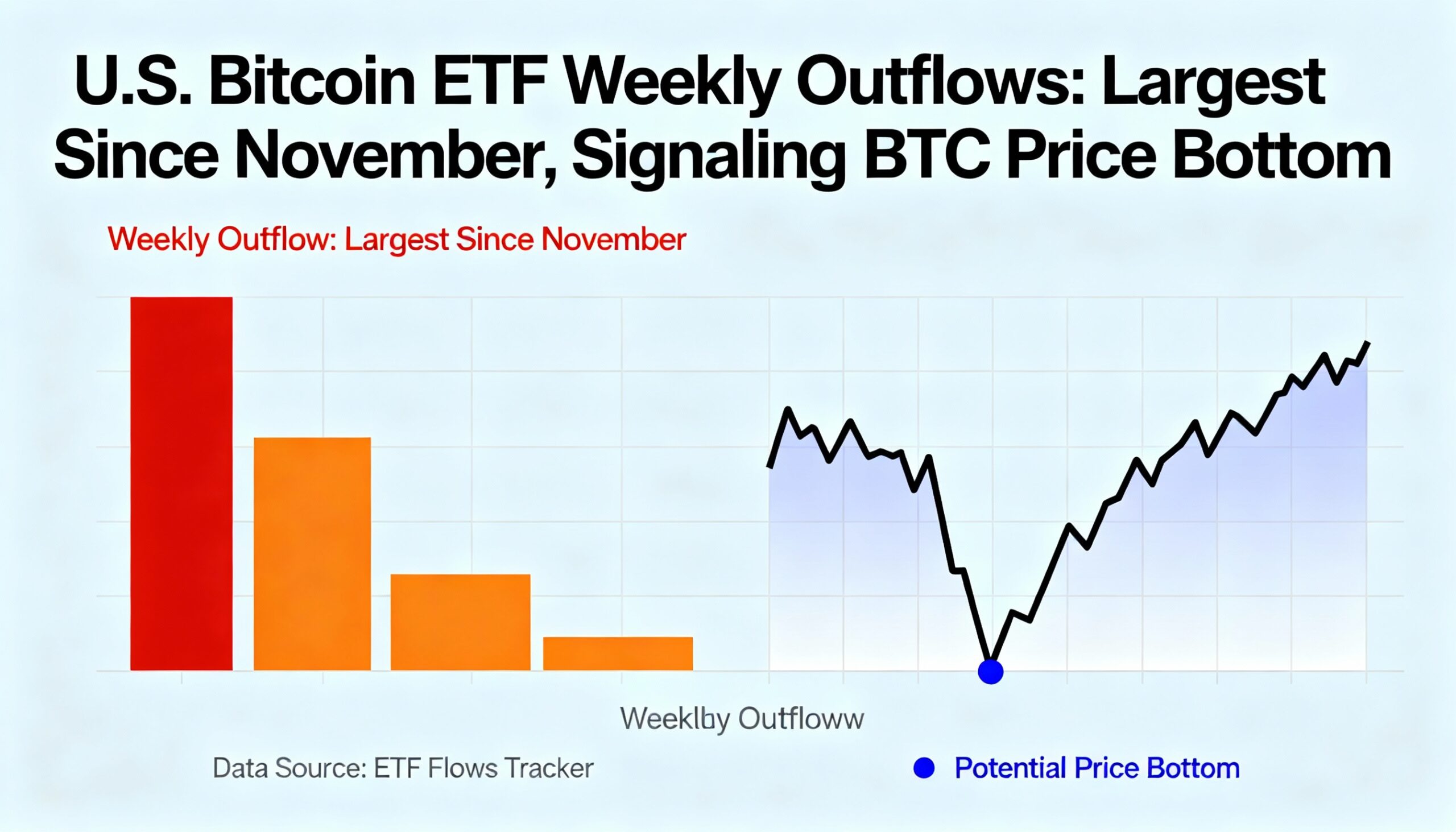 Freepik Us Bitcoin Etf Weekly Outflows Largest Since Novem 96935