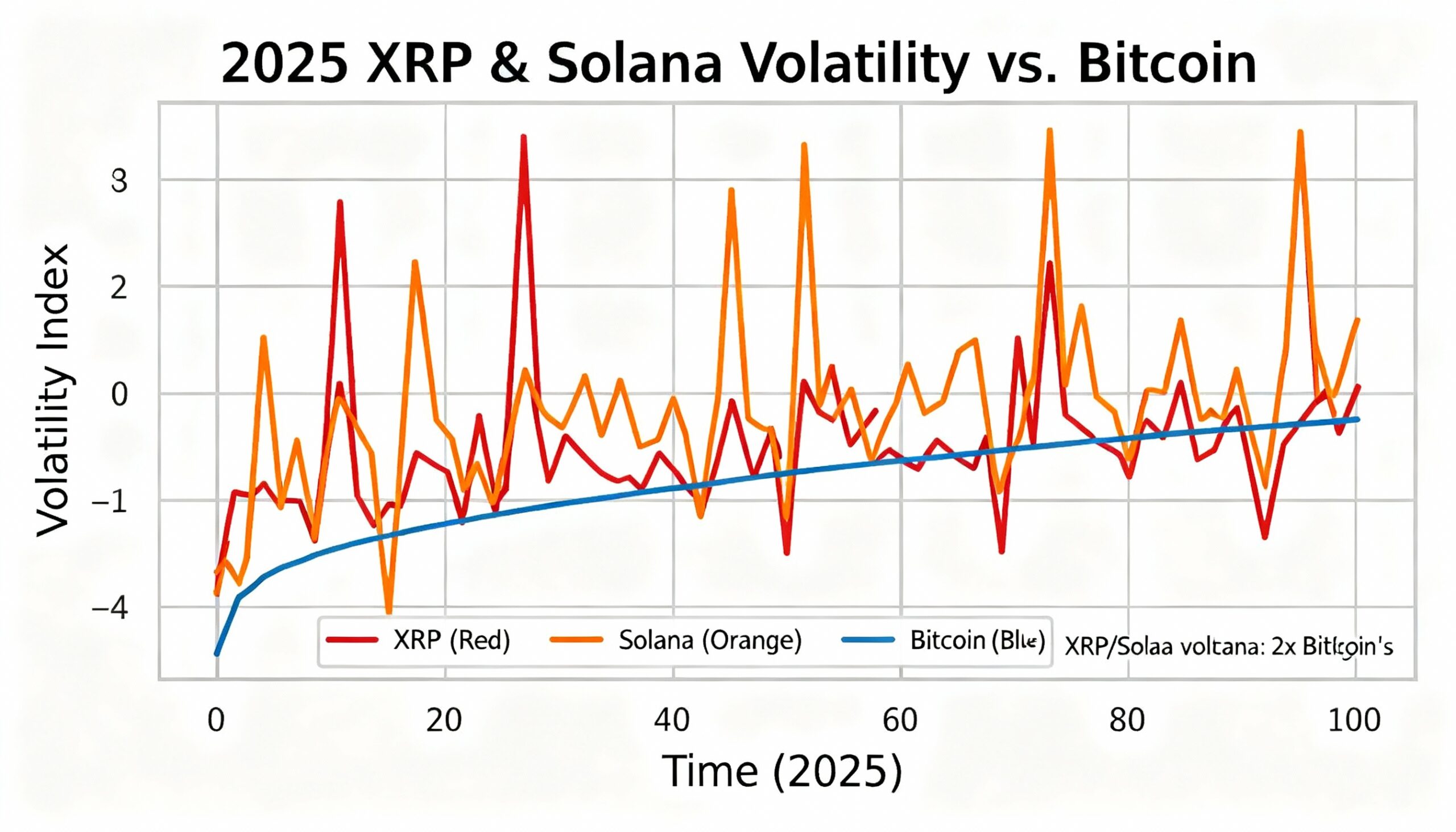 Freepik Xrp And Solana Volatility In 2025 Was Twice As Bum 50525