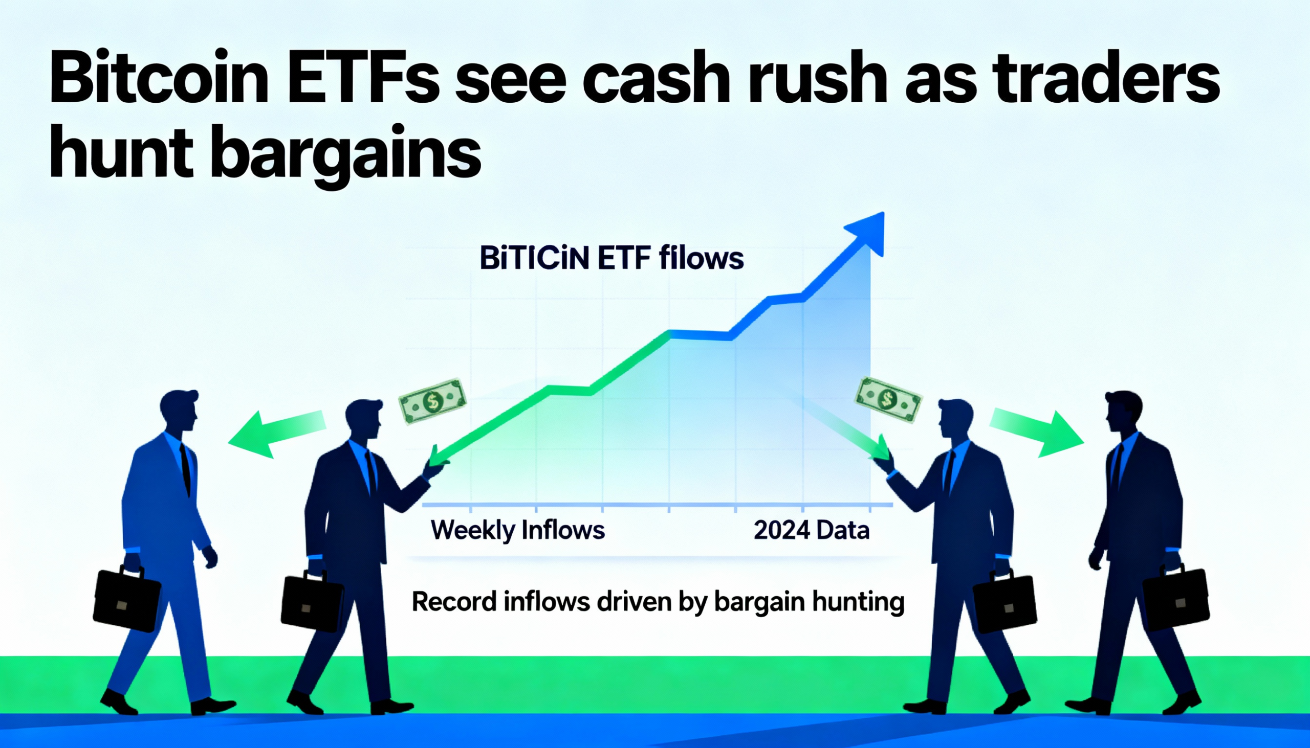 Freepik Bitcoin Etfs See Cash Rush As Traders Hunt Bargain 72828