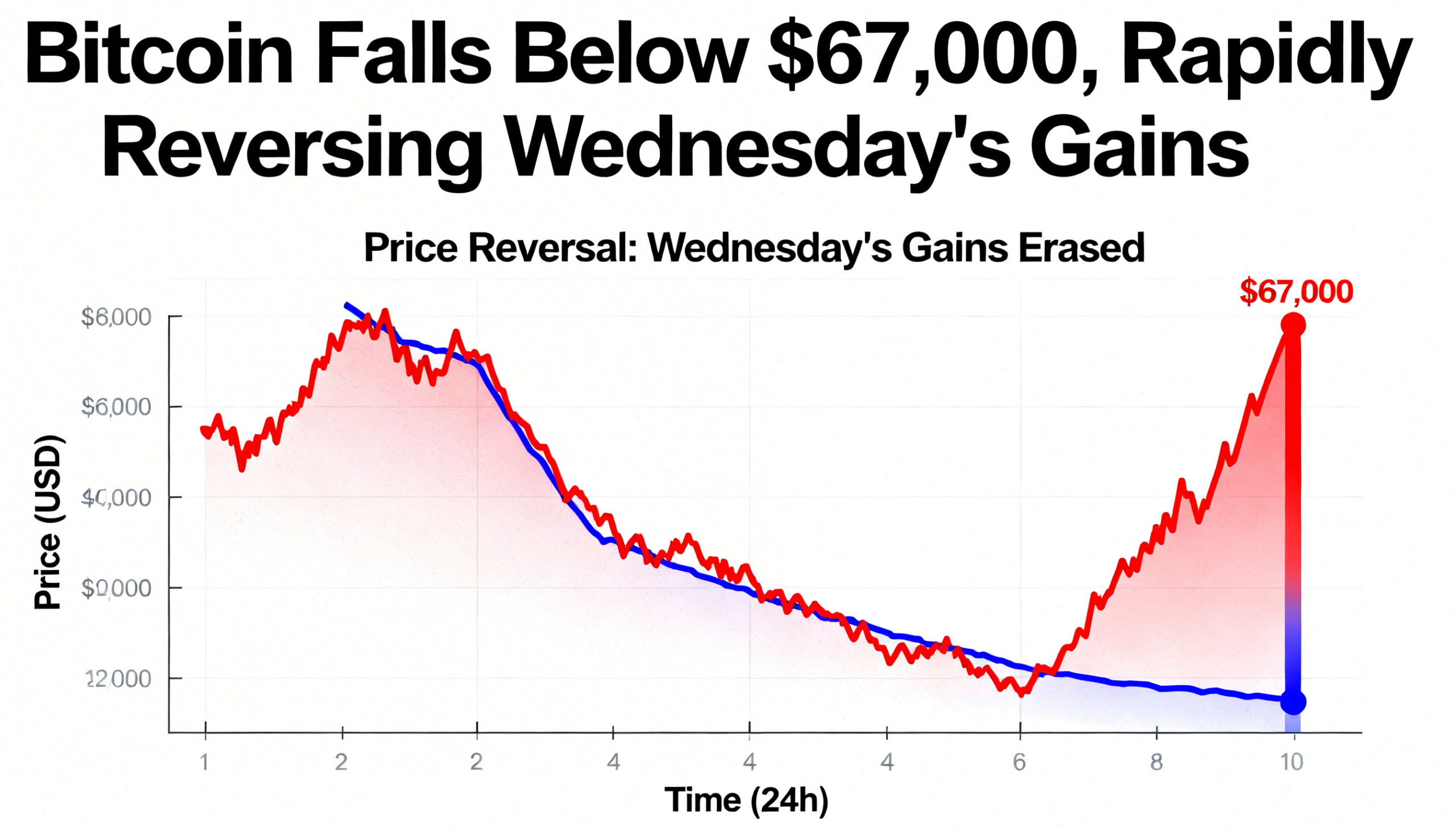 Freepik Bitcoin Falls Back Below 67000 Rapidly Giving Back 29960