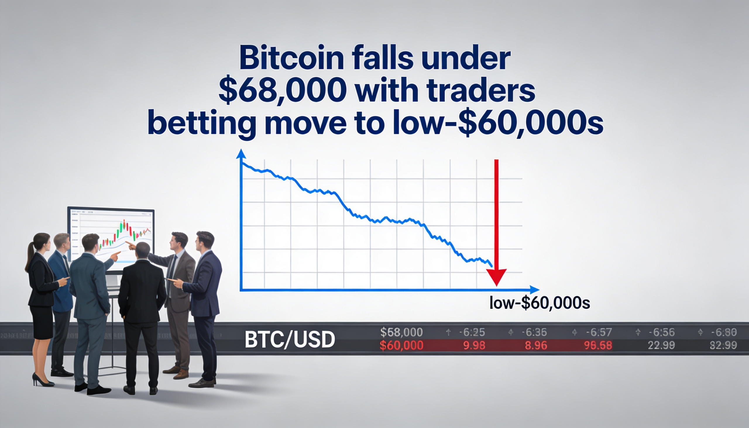 Freepik Bitcoin Falls Under 68000 With Traders Betting Mov 64965 1