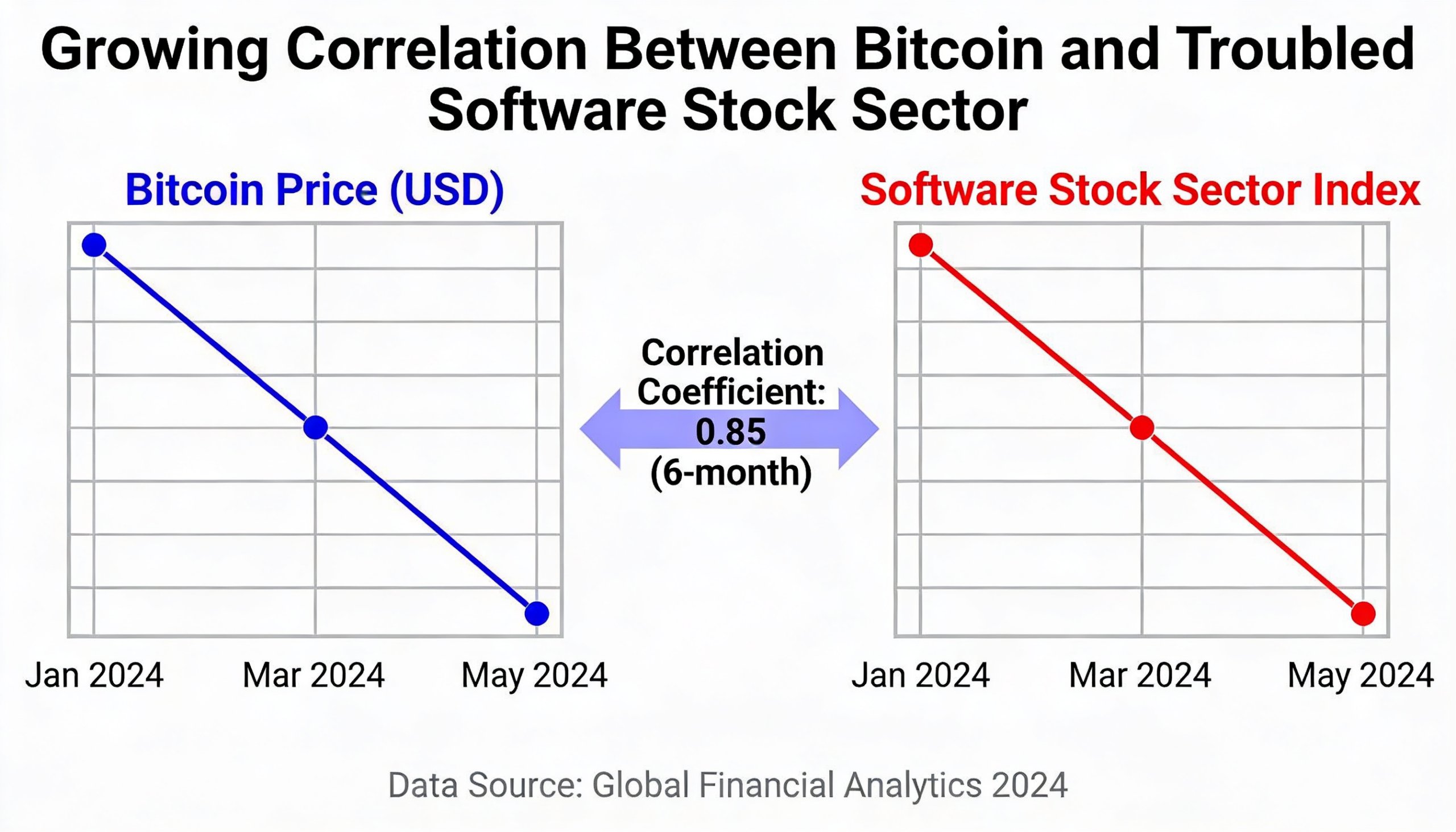 Freepik Bitcoins Correlation With Troubled Software Stock 44057