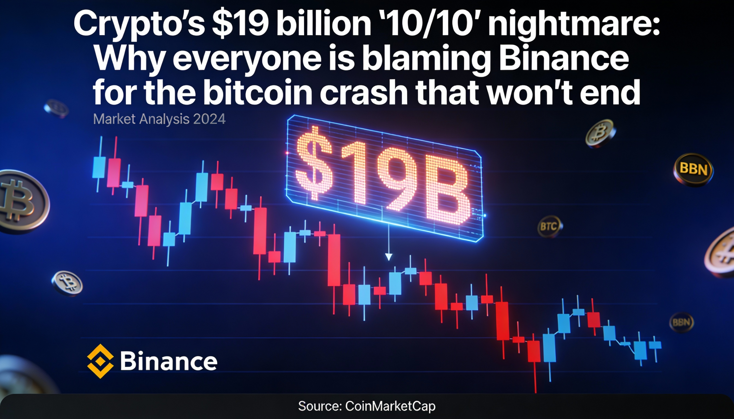Bitcoin’s $19 billion wipeout: Why all eyes are on Binance amid the market turmoil