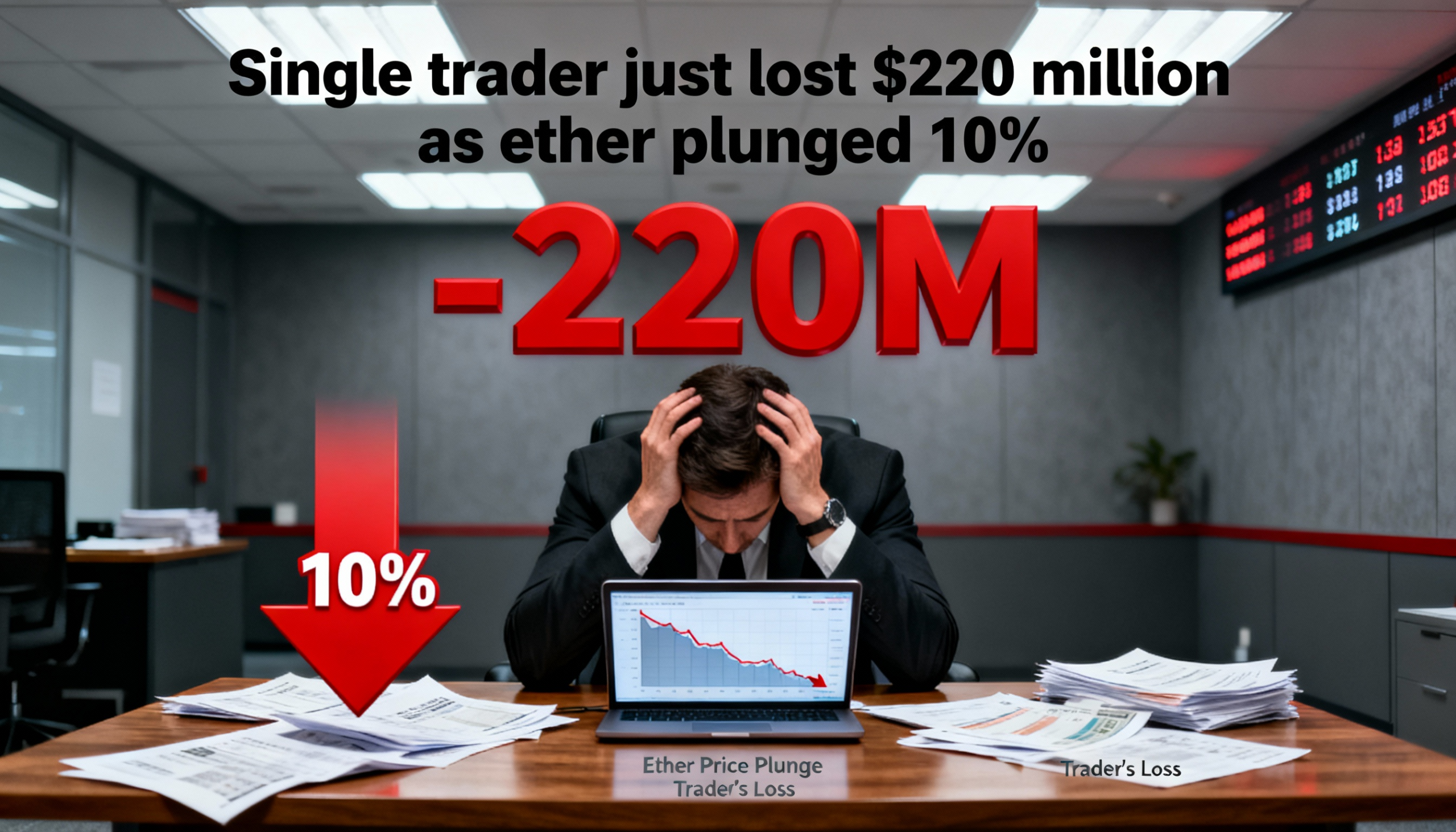 Freepik Single Trader Just Lost 220 Million As Ether Plung 21756