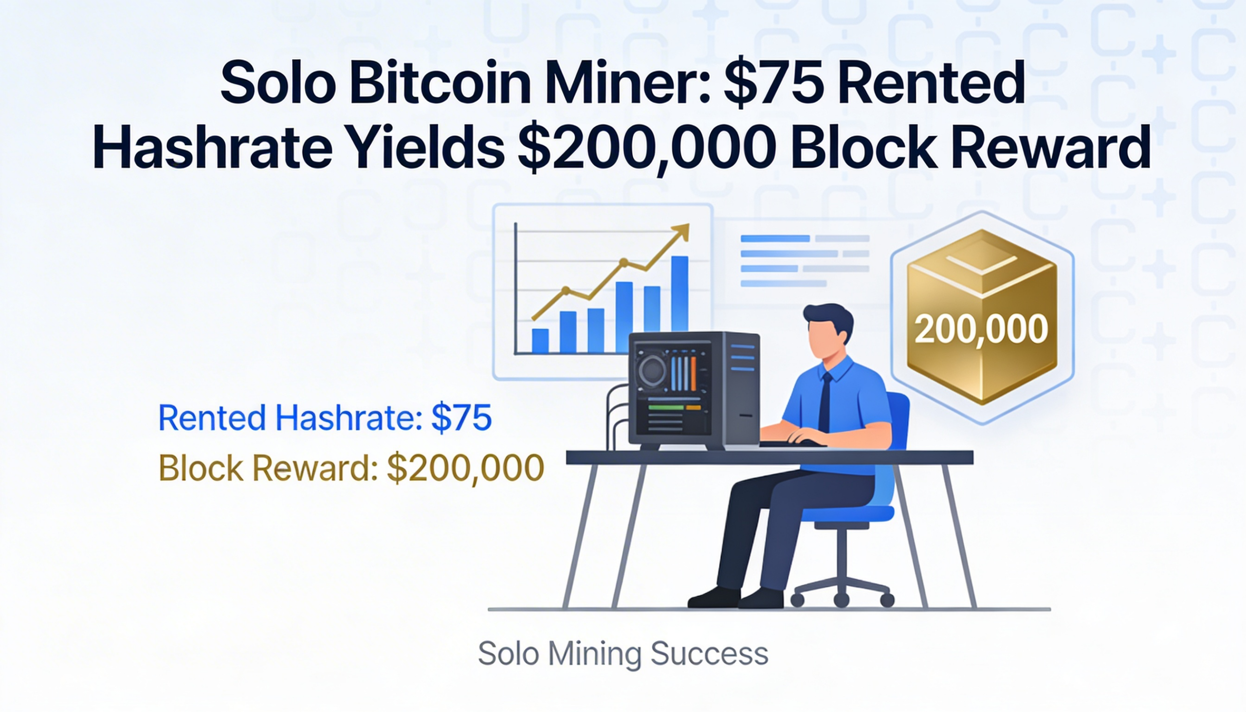 Freepik Solo Bitcoin Miner Turns 75 Of Rented Hashrate Int 36656