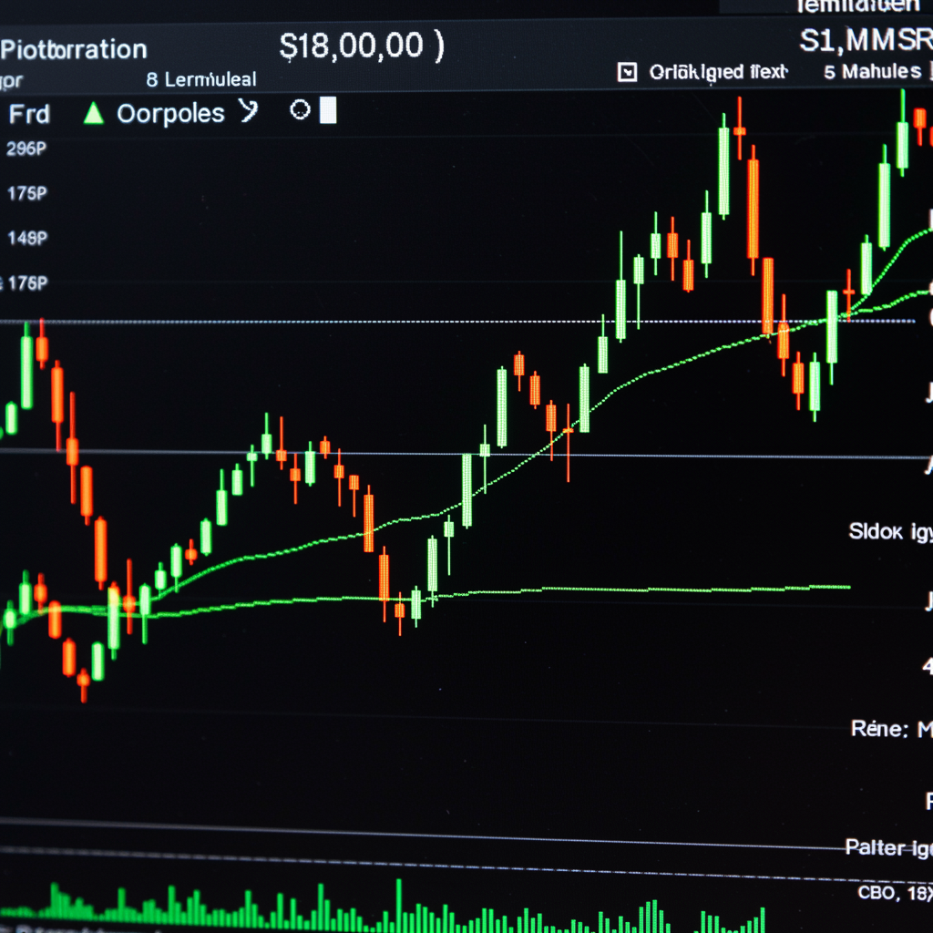 Freepik Bitcoin Price Chart Above 72000 On Trading Screen 76573