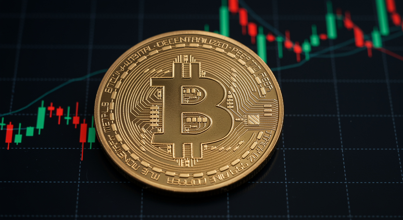 Freepik Breaking Bitcoin Steady Near 70000 Charted Candles 74187