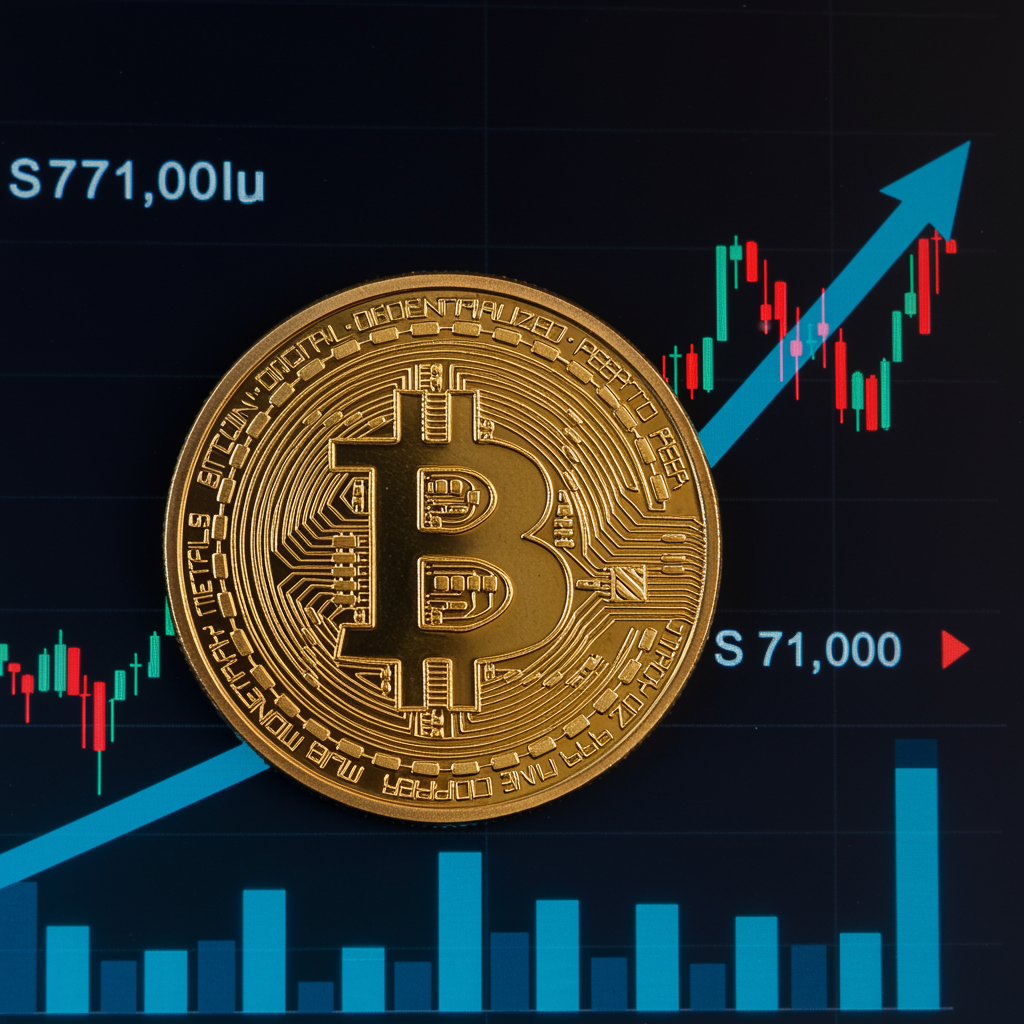 Freepik Closeup Of Bitcoin Coin Above A Rising Price Graph 42923 1