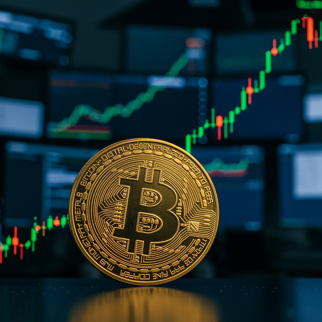 Freepik Closeup Of Bitcoin Price Chart Spiking Trading Flo 89973