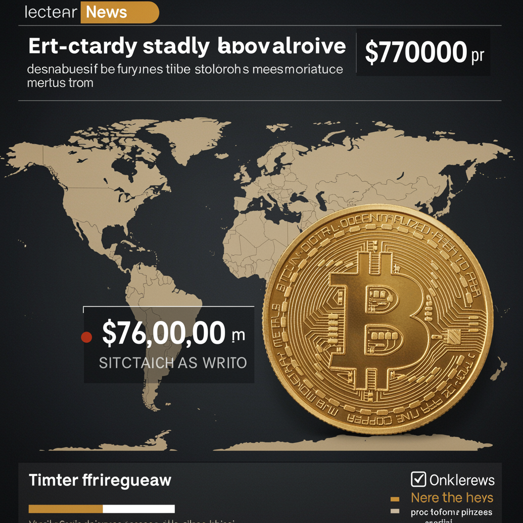 Freepik Newsstyle Infographic Showing Bitcoin Steady Above 69626